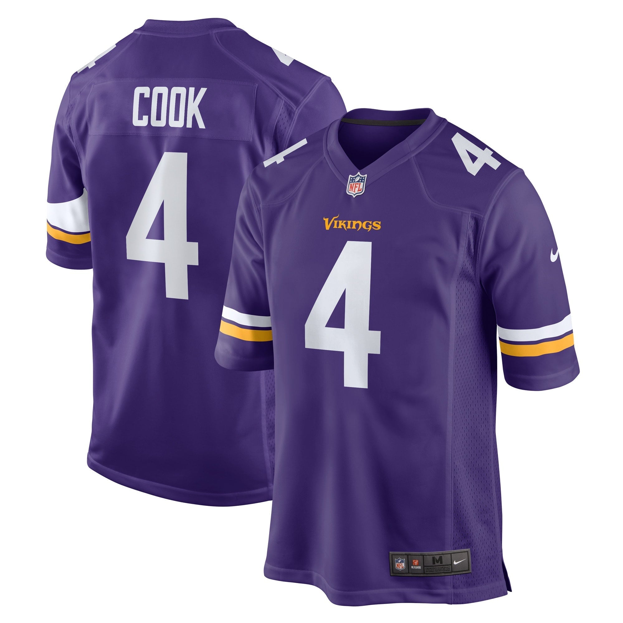 Men's Nike Dalvin Cook Purple Minnesota Vikings Game Jersey - vstockx