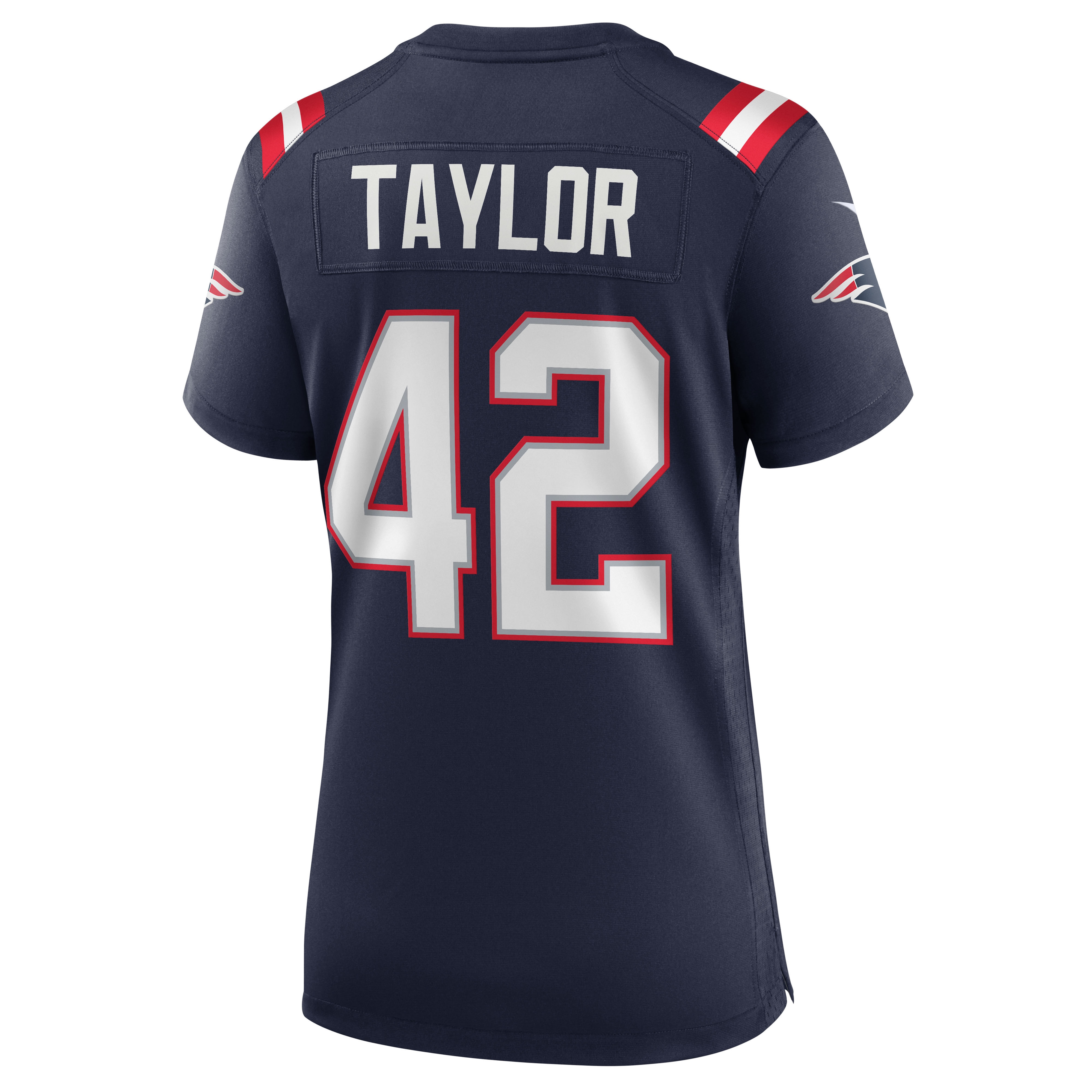 J.J. Taylor New England Patriots Nike Women's Team Game Jersey - Navy - vstockx