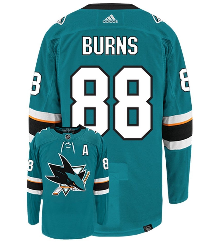 Brent Burns San Jose Sharks Adidas Primegreen Authentic NHL Hockey Jersey - vstockx
