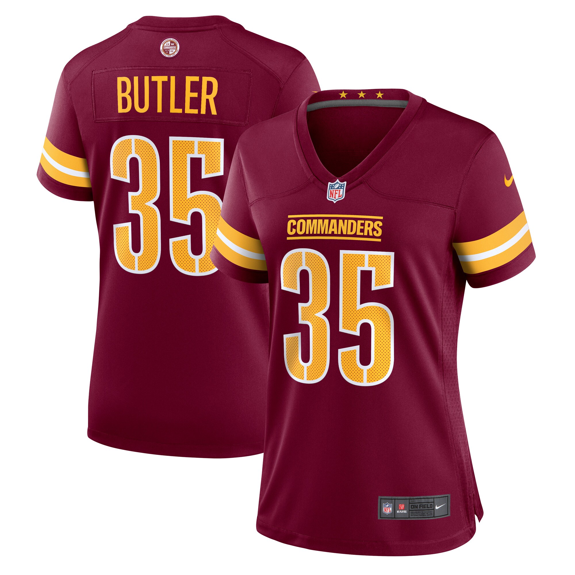 Percy Butler Washington Commanders Nike Women's Player Game Jersey - Burgundy - vstockx
