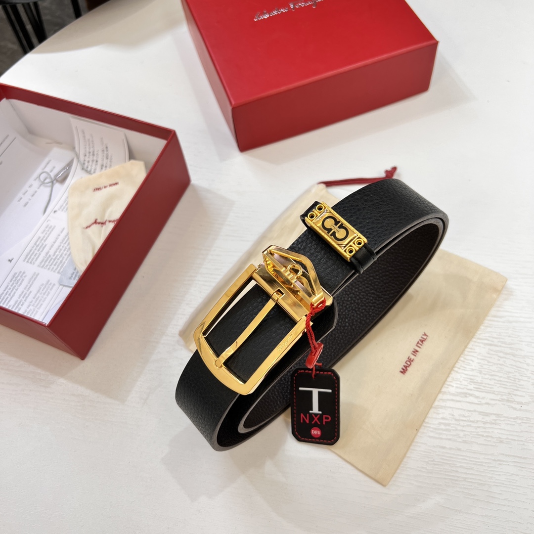 Streetwear Belt Ferragamo 319655 size:3.5cm - vstockx