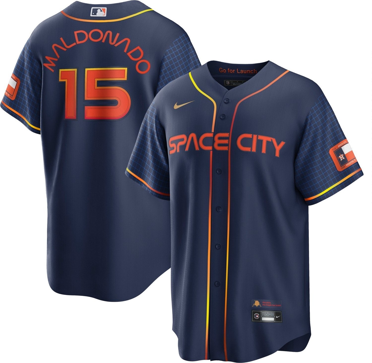 Nike Men's Houston Astros Martin Maldonado City Connect Replica Jersey - vstockx