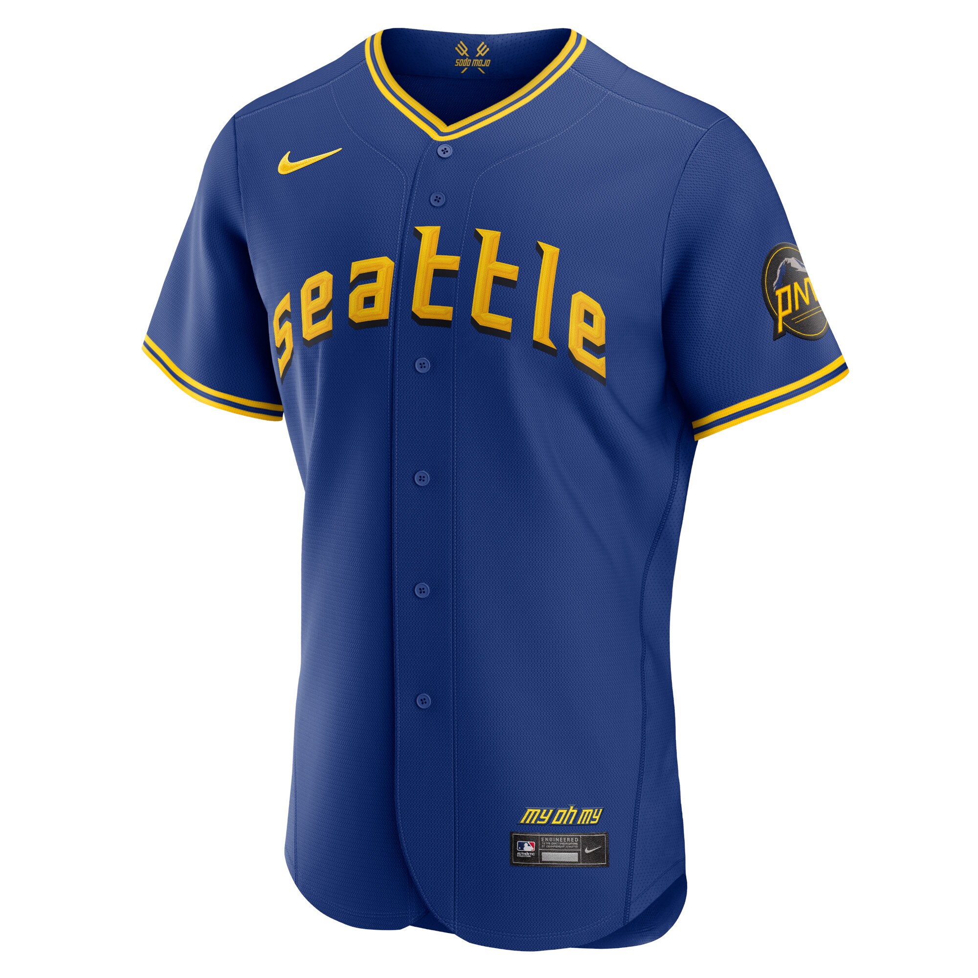 Julio Rodriguez Seattle Mariners Nike 2023 City Connect Authentic Player Jersey - Royal - vstockx