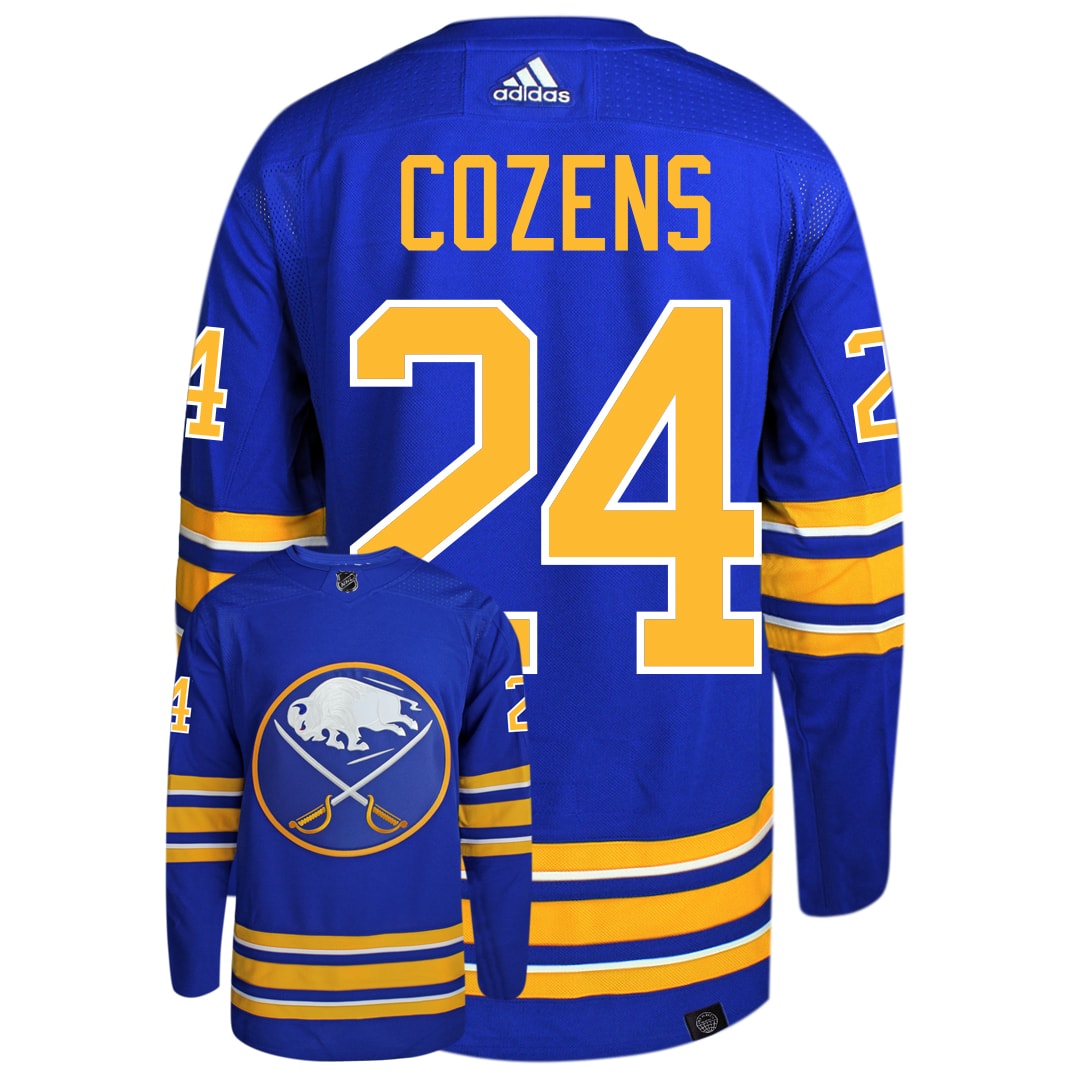 Dylan Cozens Buffalo Sabres Adidas Primegreen Authentic NHL Hockey Jersey - vstockx