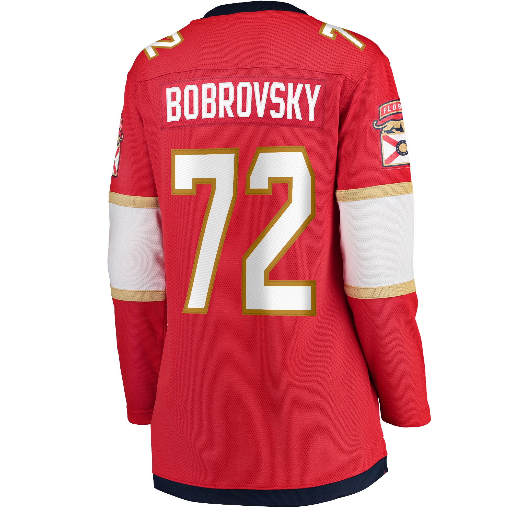 Sergei Bobrovsky Florida Panthers Fanatics Branded Women's Home Breakaway Jersey - Red - vstockx