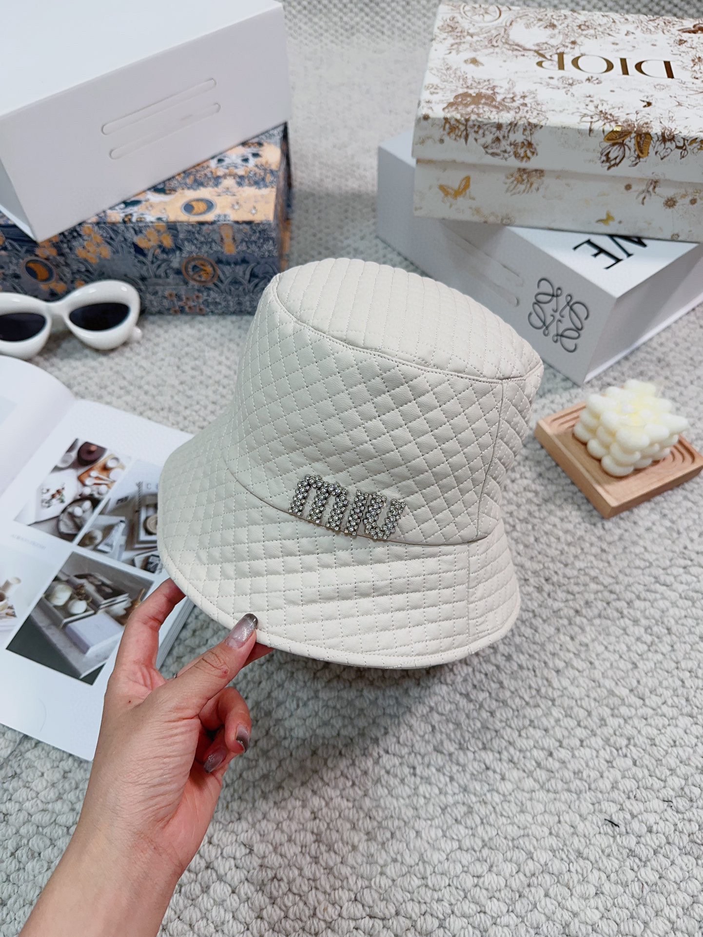 Streetwear Hat Miu 329358 - vstockx