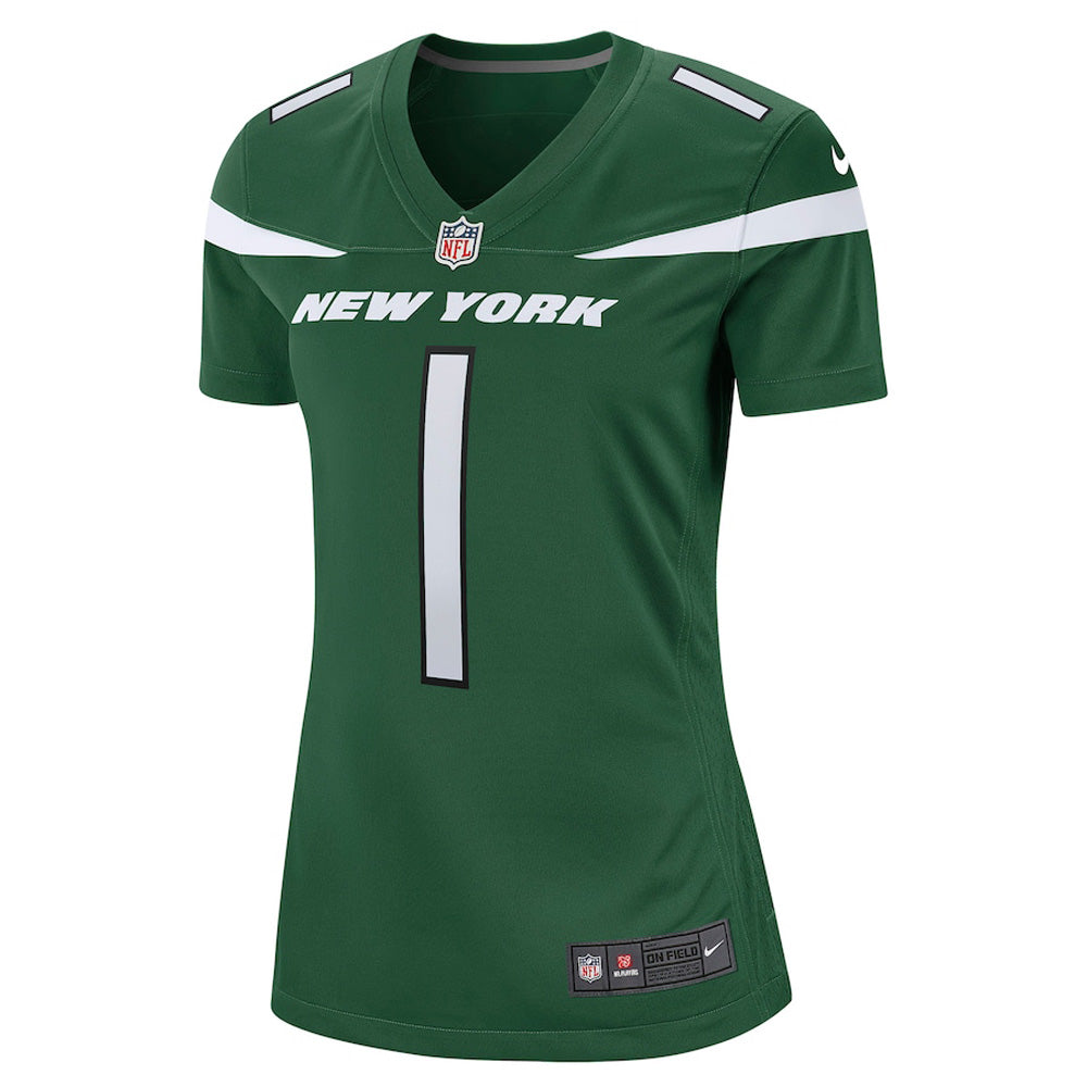 Women's New York Jets Sauce Gardner Game Jersey - Green - vstockx