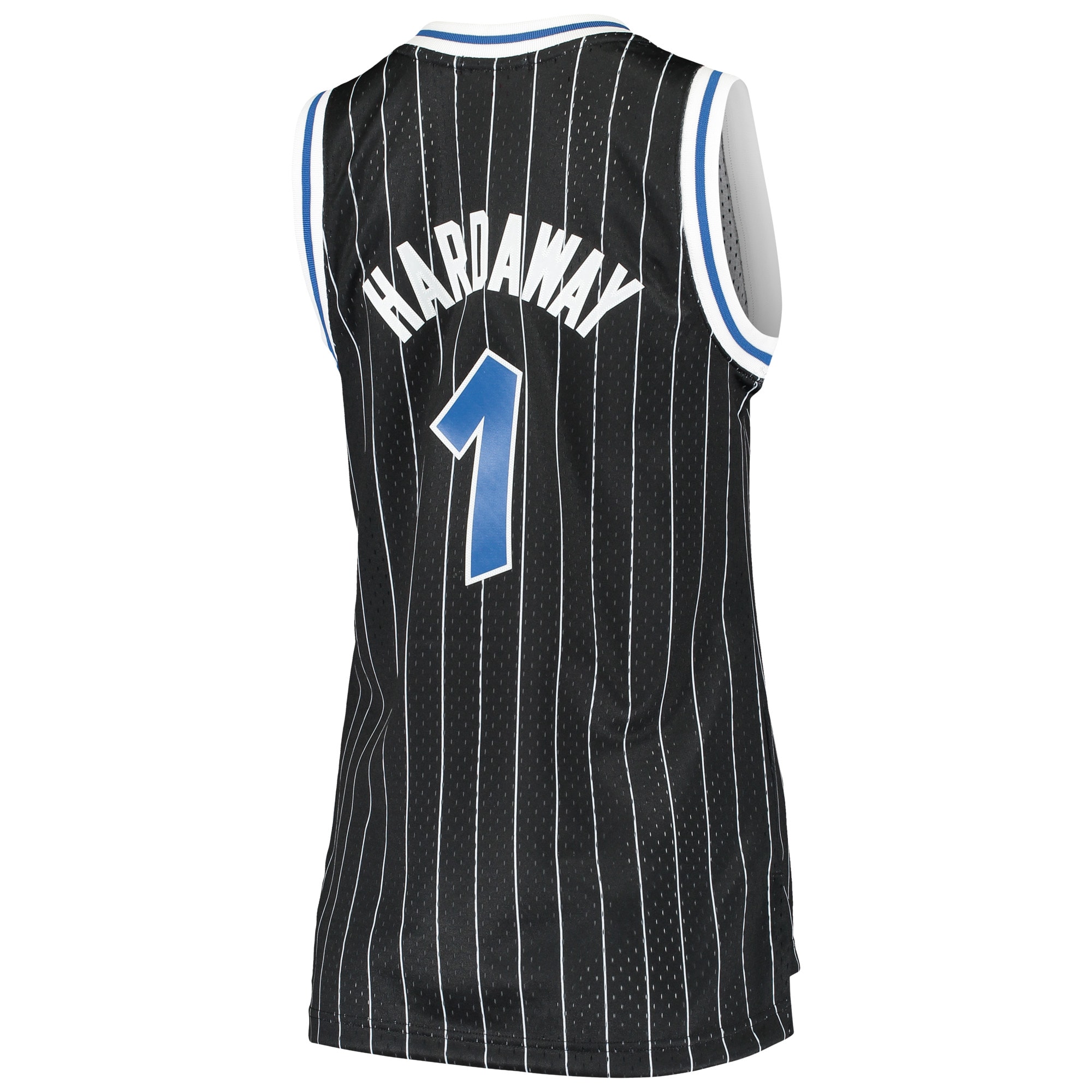 Penny Hardaway Orlando Magic Mitchell & Ness Women's Black 1994-95 Hardwood Classics Swingman Jersey - vstockx