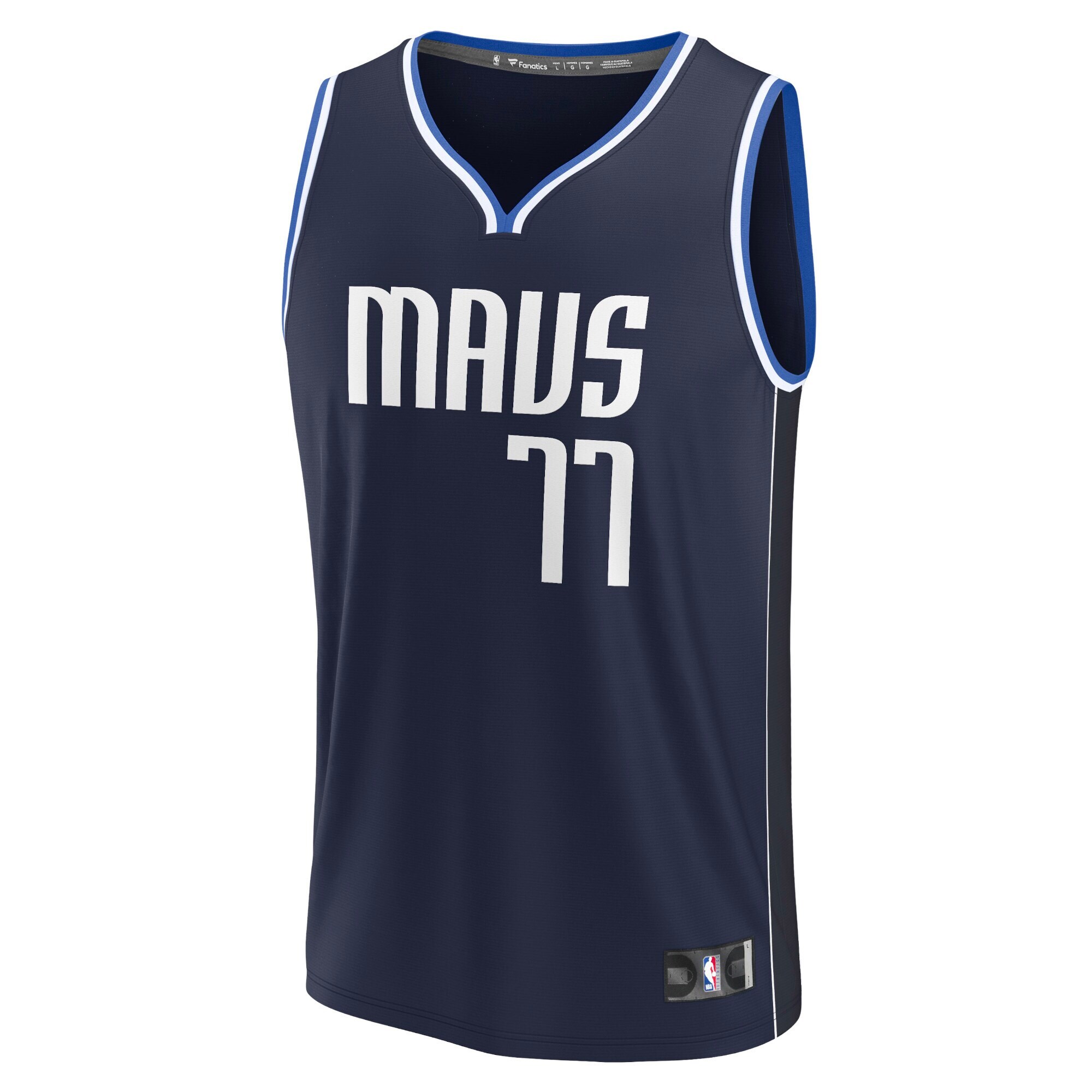 Luka Doncic Dallas Mavericks Fanatics Branded Youth Player Jersey - Statement Edition - Navy - vstockx