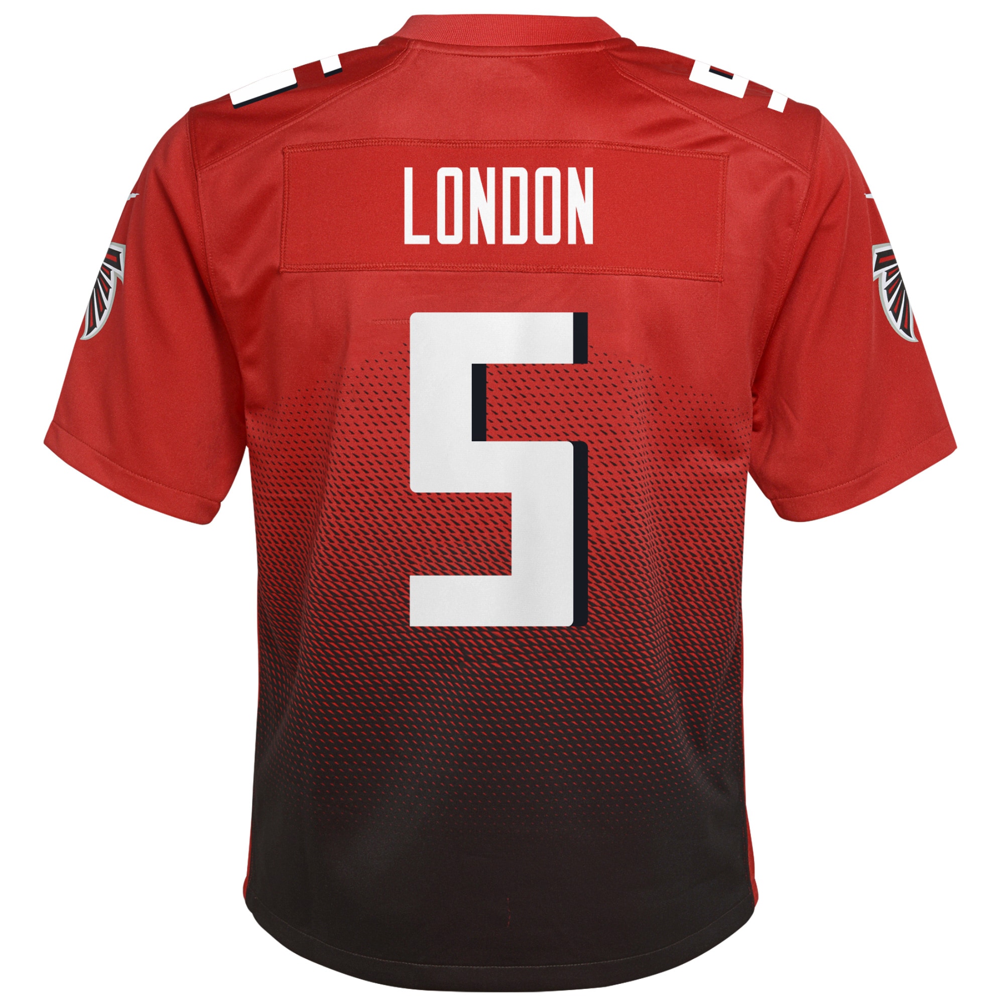 Drake London Atlanta Falcons Nike Youth Game Jersey - Red - vstockx