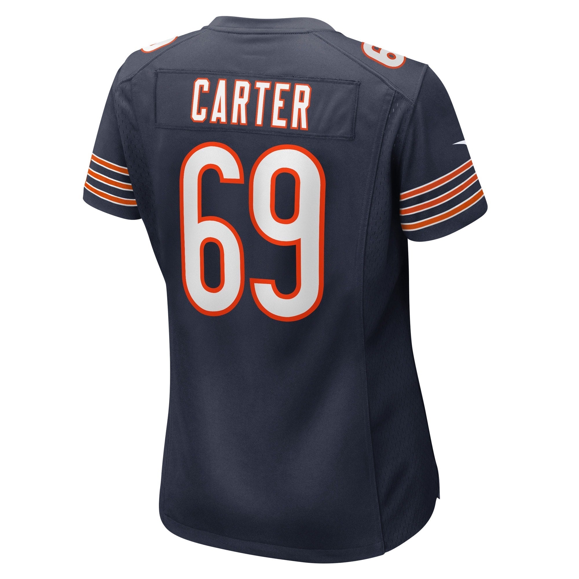 Women's Nike Ja'Tyre Carter Navy Chicago Bears Game Player Jersey - vstockx