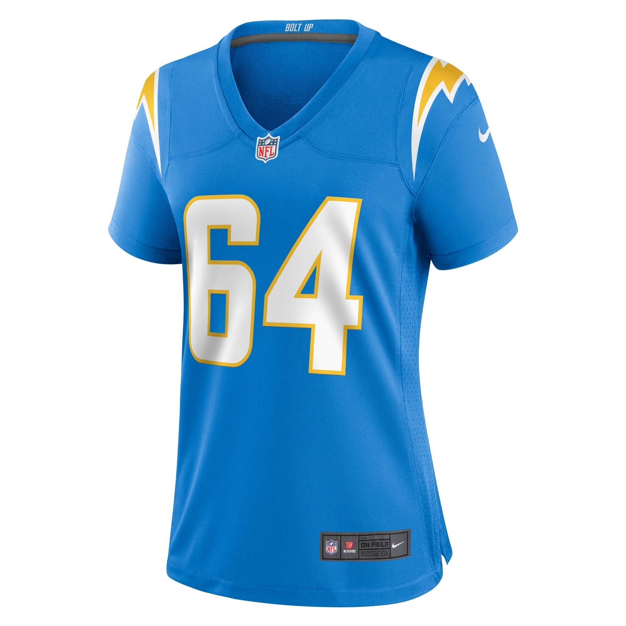 Women's Nike Brenden Jaimes Powder Blue Los Angeles Chargers Game Jersey - vstockx