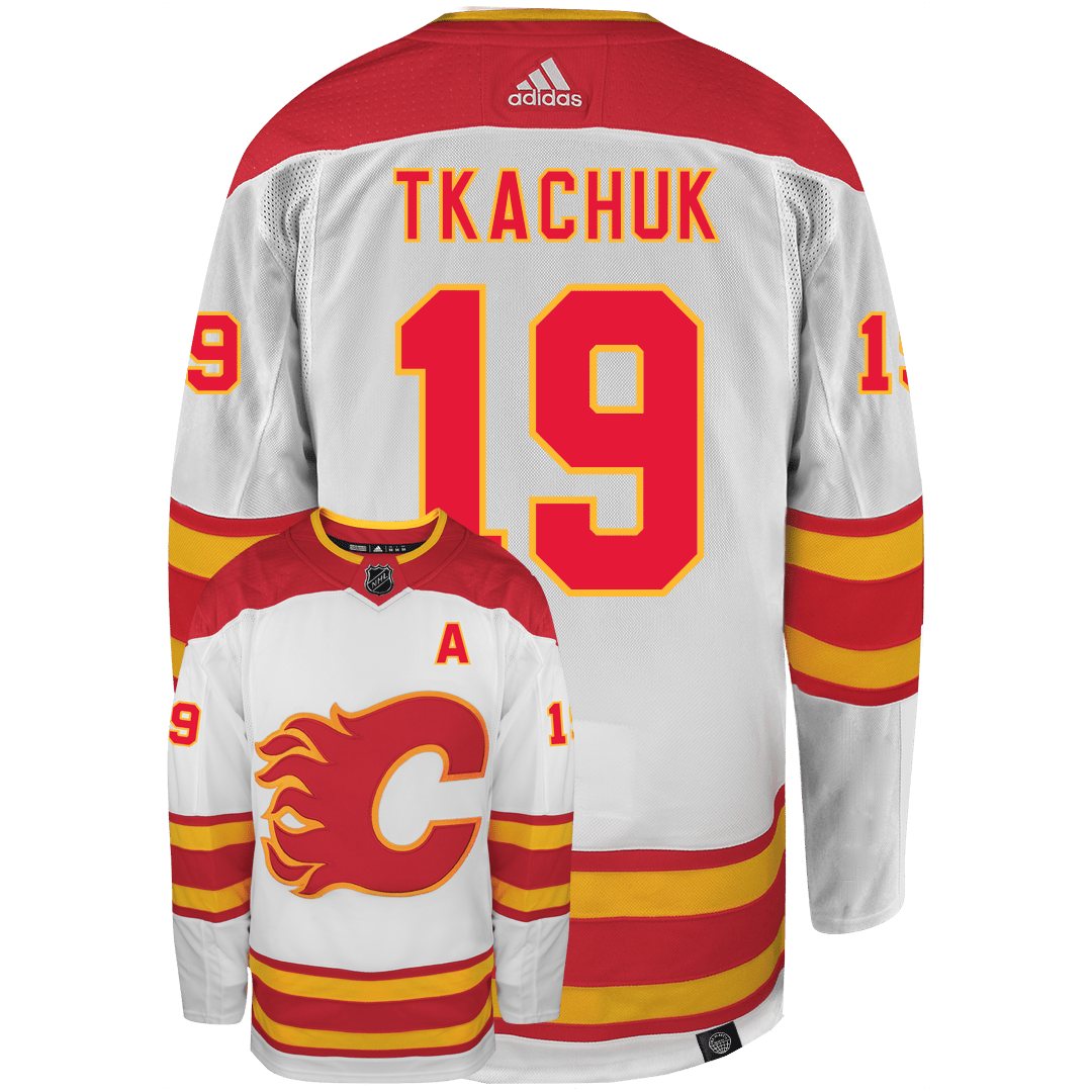 Matthew Tkachuk Calgary Flames Adidas Primegreen Authentic NHL Hockey Jersey - vstockx