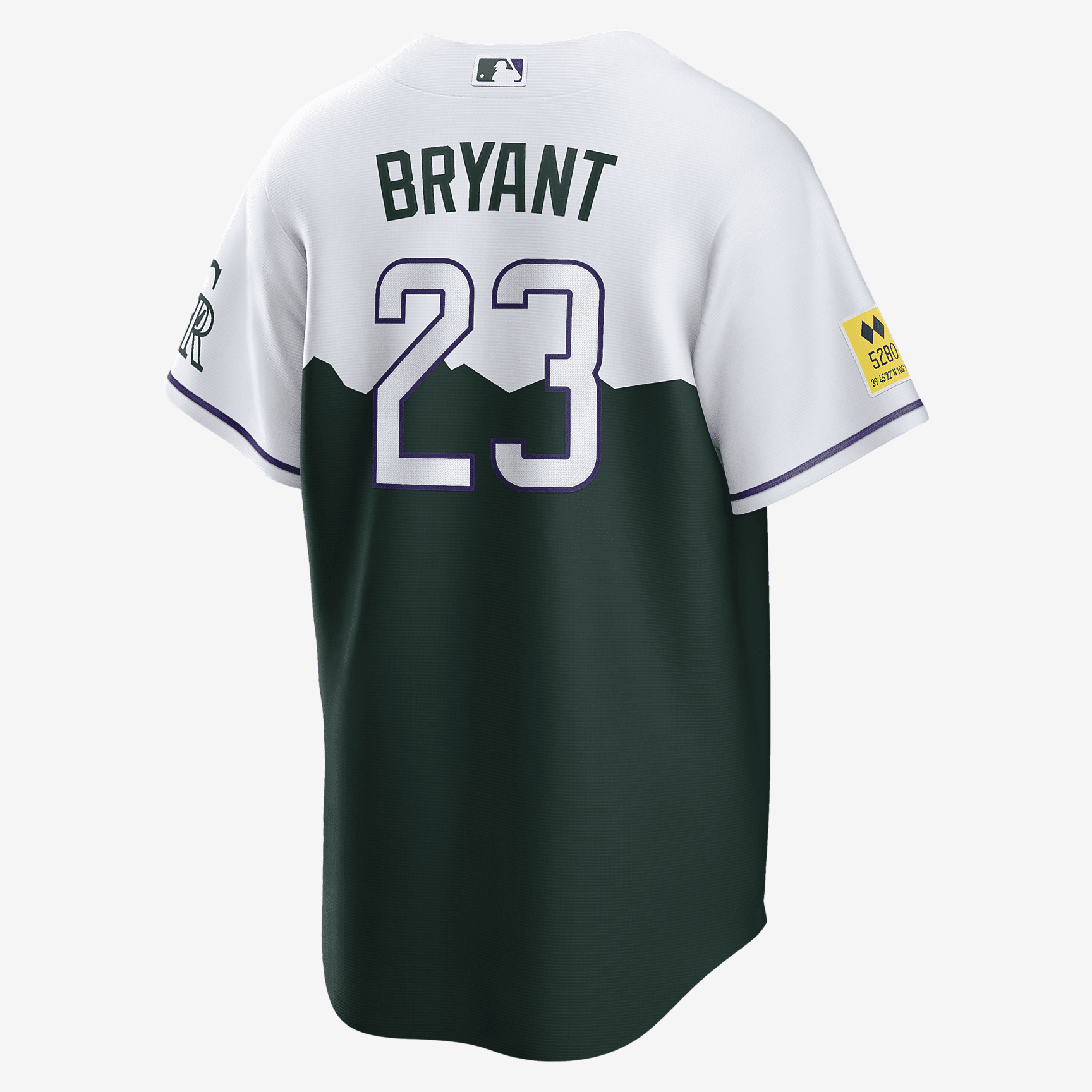 Kris Bryant Colorado Rockies City Connect Men's Nike MLB Replica Jersey - Green/White - vstockx