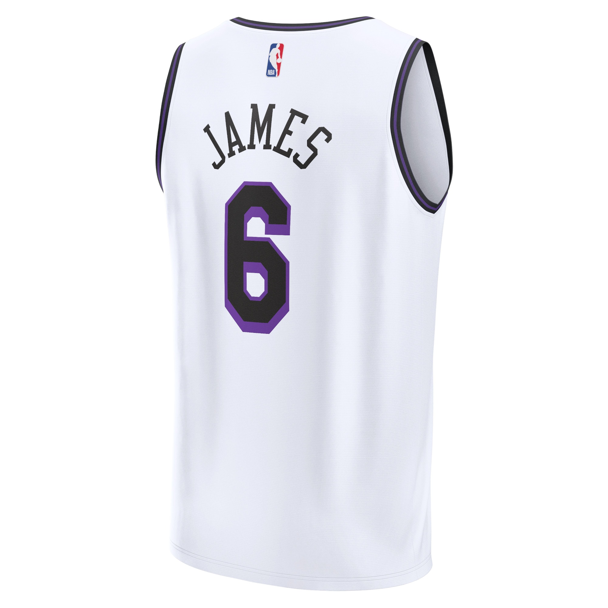 LeBron James Los Angeles Lakers Fanatics Branded 2022/23 Fastbreak Jersey - City Edition - White - vstockx