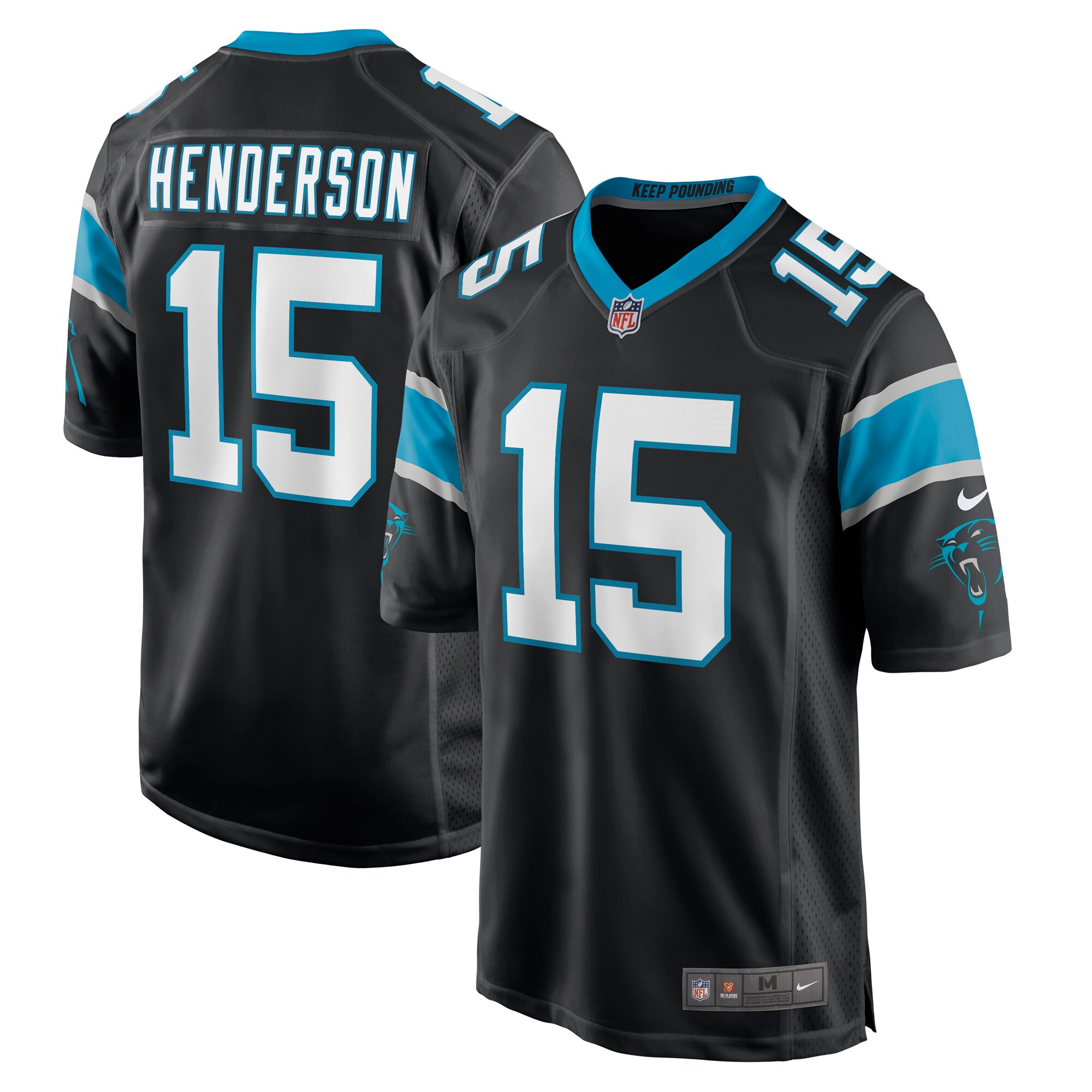 C.J. Henderson Carolina Panthers Nike Game Jersey - Black - vstockx
