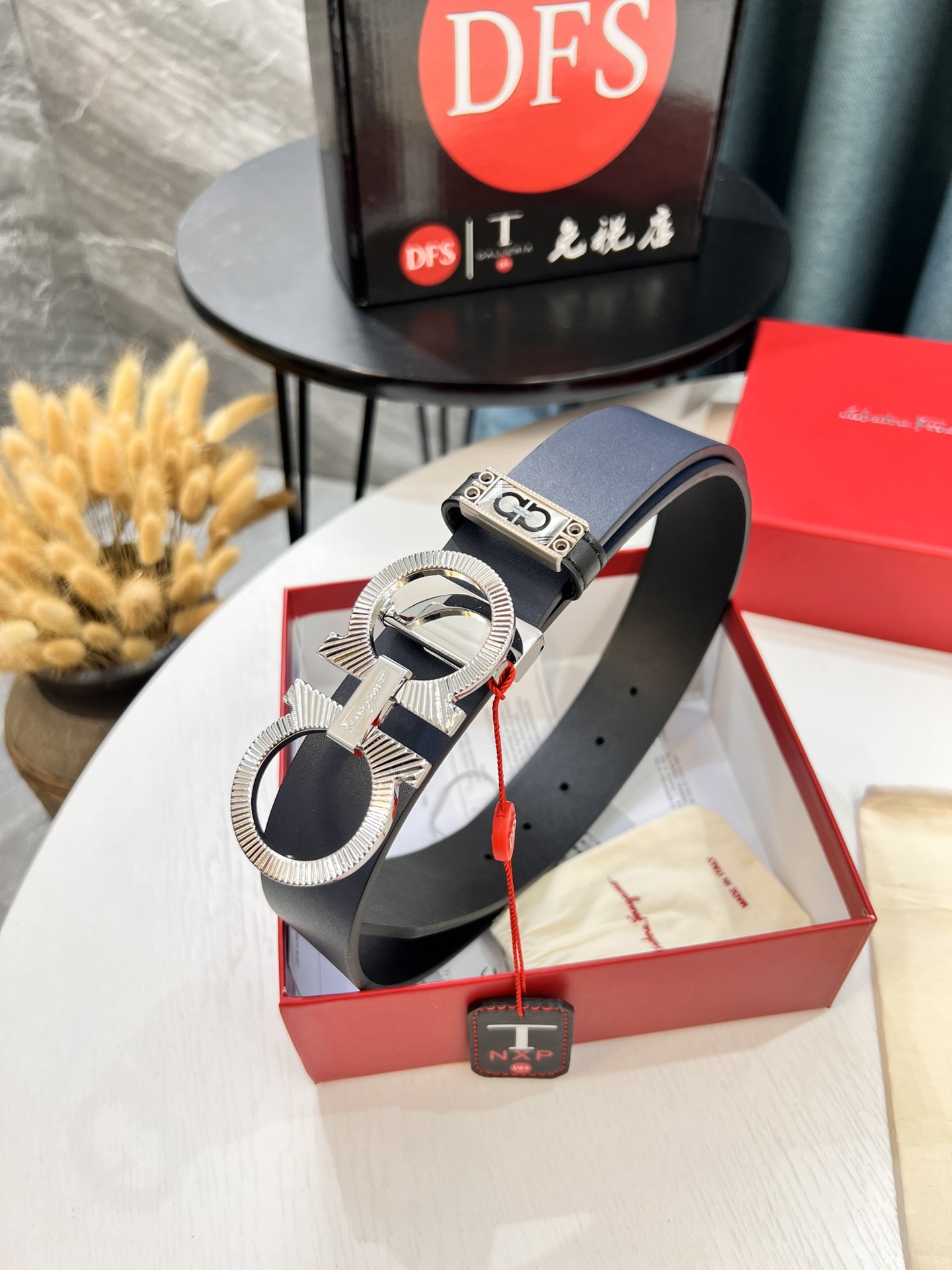 Streetwear Belt Ferragamo 319697 size:3.5cm - vstockx