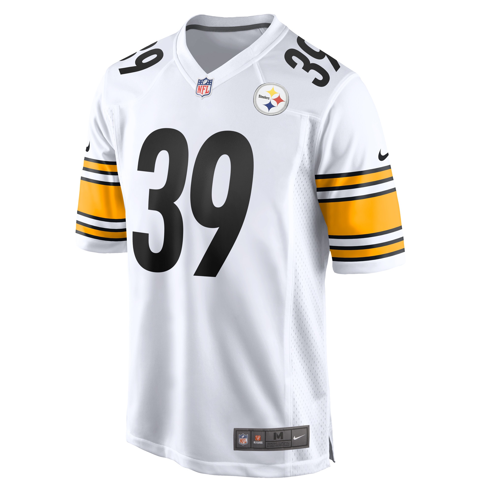 Minkah Fitzpatrick Pittsburgh Steelers Nike Game Player Jersey - White - vstockx