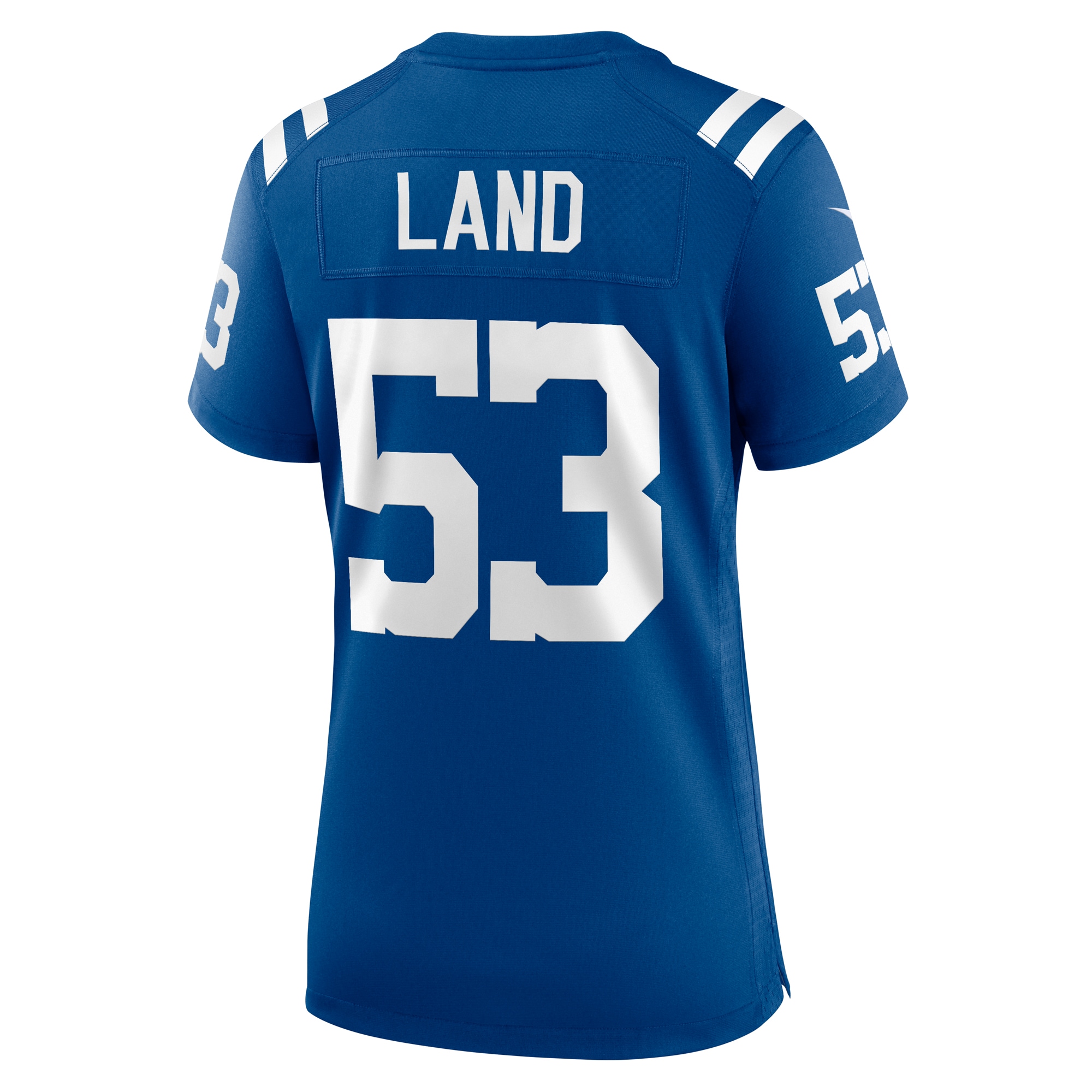 Isaiah Land Indianapolis Colts Nike Women's Team Game Jersey - Royal - vstockx