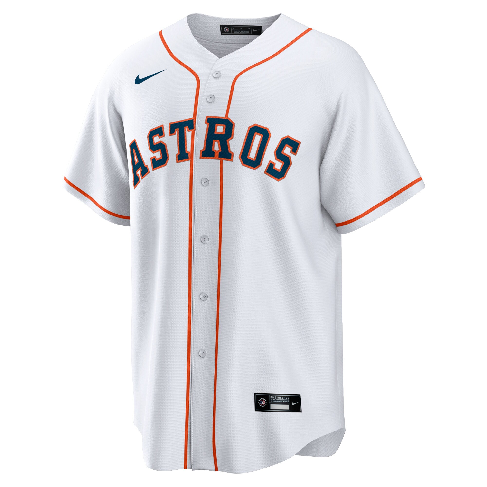 Houston Astros Nike Home Blank Replica Jersey - White - vstockx