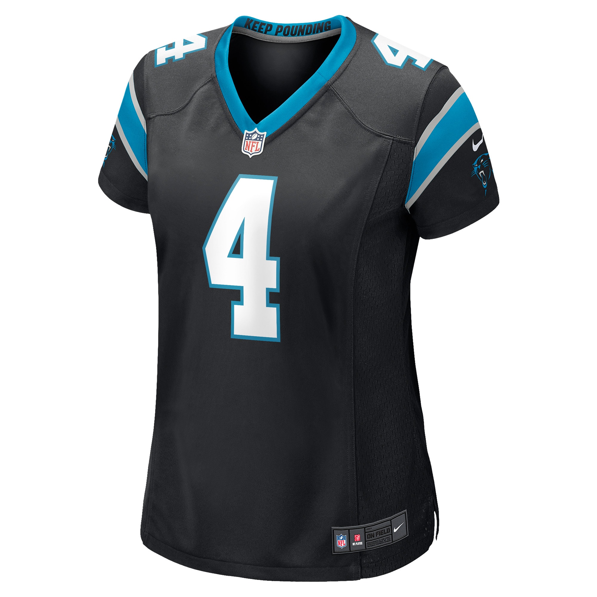 Eddy Pineiro Carolina Panthers Nike Women's Game Player Jersey - Black - vstockx