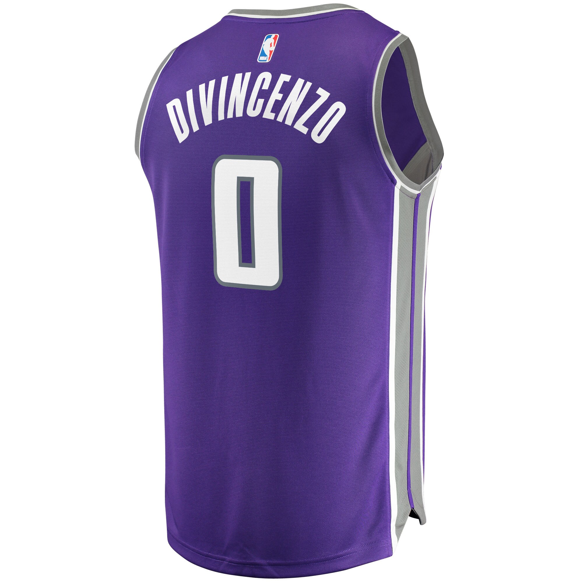 Donte DiVincenzo Sacramento Kings Fanatics Branded 2021/22 Fast Break Replica Jersey - Icon Edition - Purple - vstockx