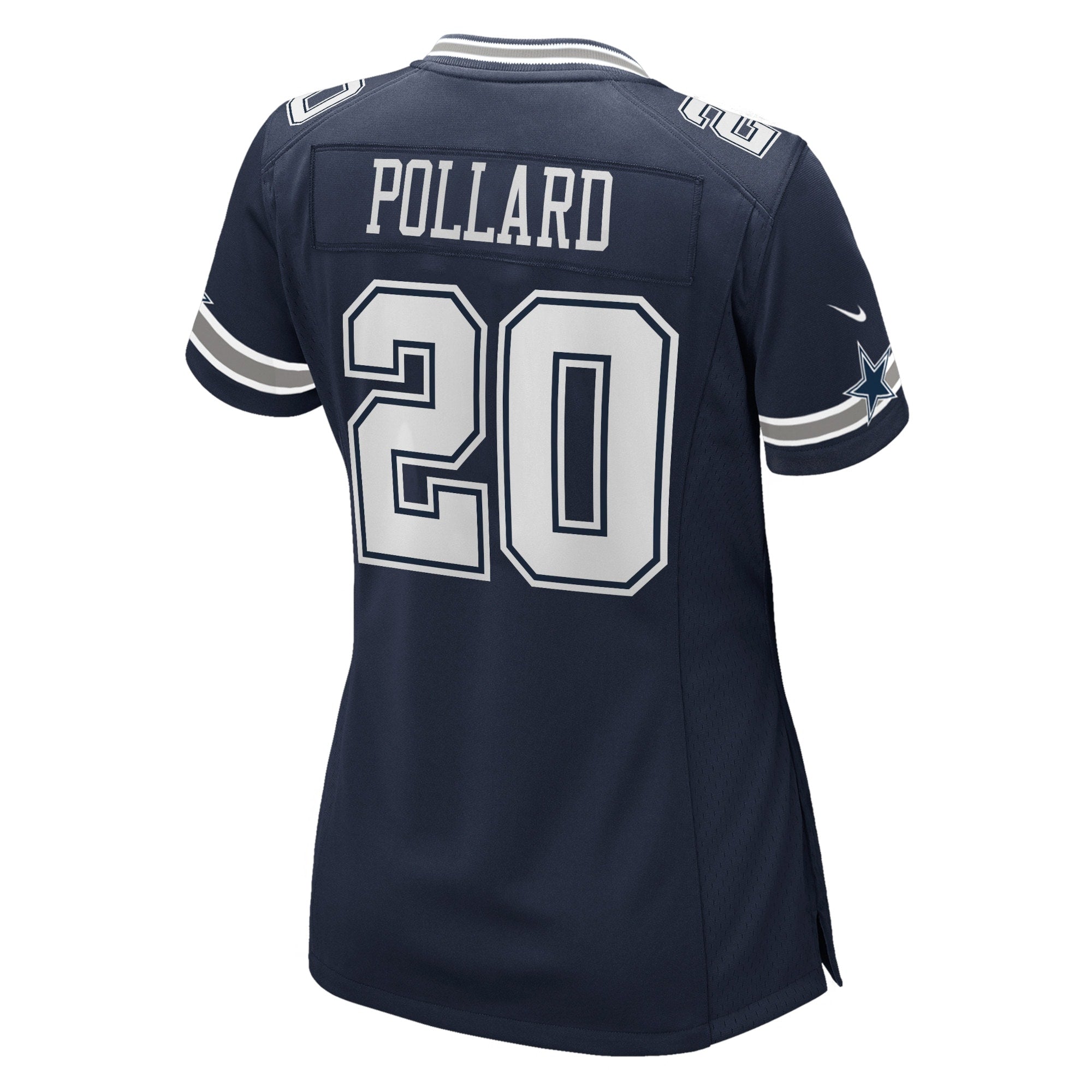 Women's Nike Tony Pollard Navy Dallas Cowboys Game Player Jersey - vstockx