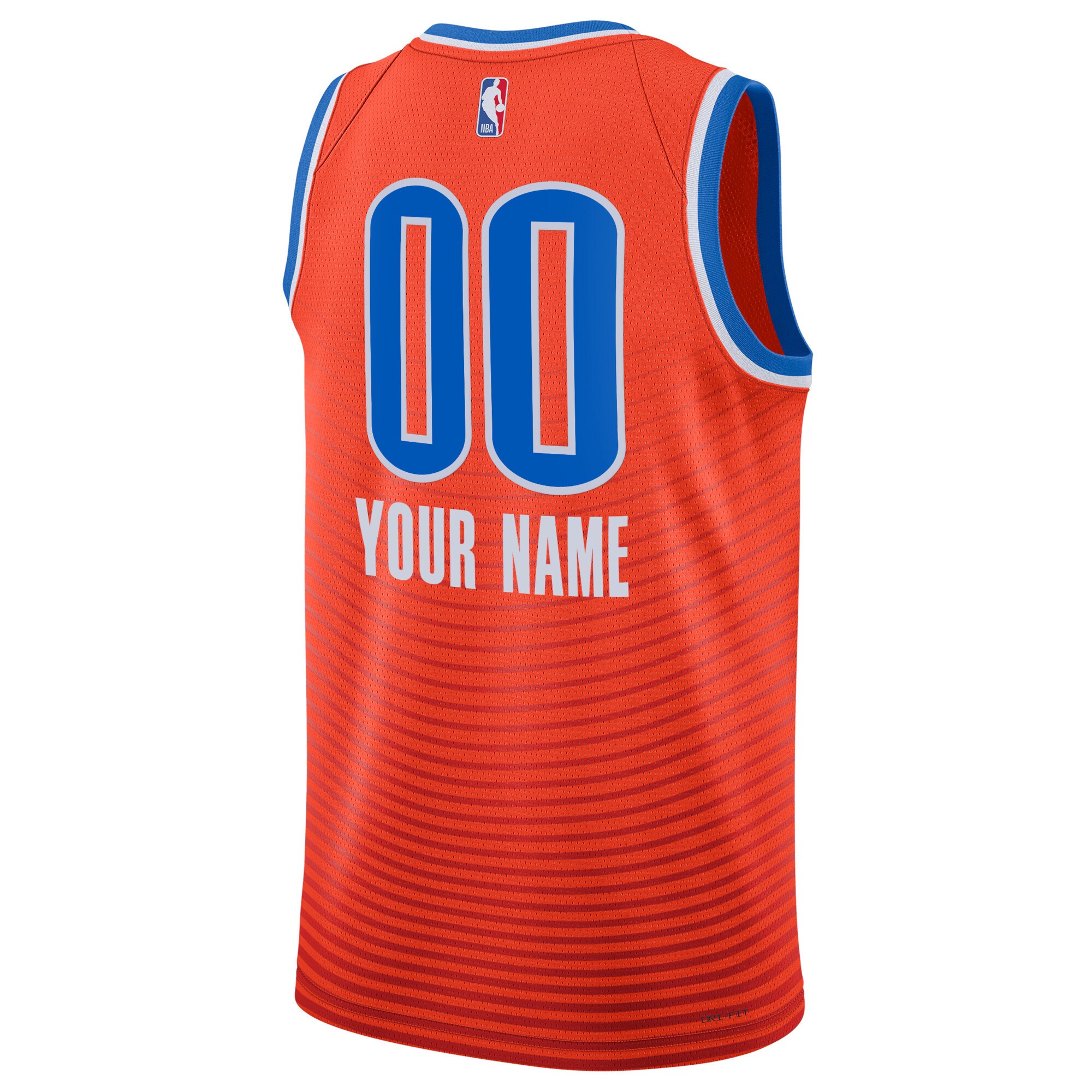 Oklahoma City Thunder Jordans Brand Unisex 2022/23 Swingman Custom Jersey - Statement Edition - Orange - vstockx