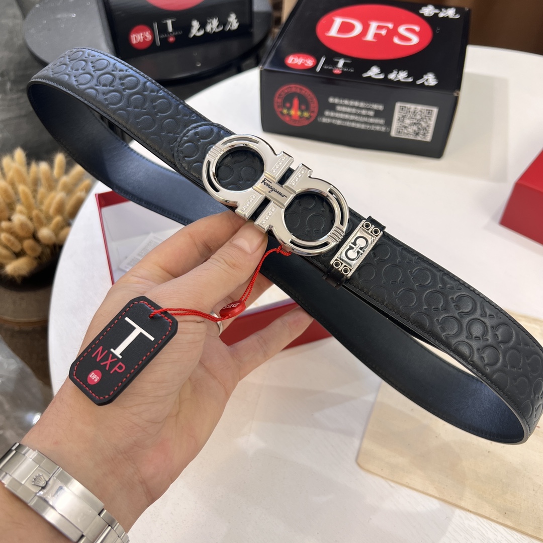 Streetwear Belt Ferragamo 320281 size:3.5cm - vstockx