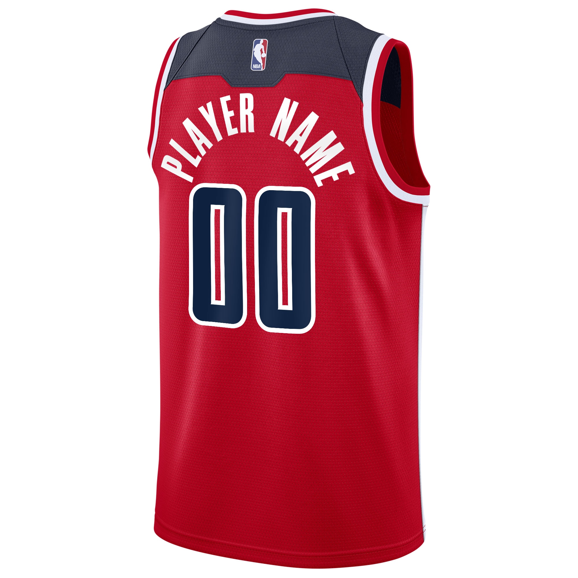 Washington Wizards Nike 2020/21 Swingman Custom Jersey - Icon Edition - Red - vstockx