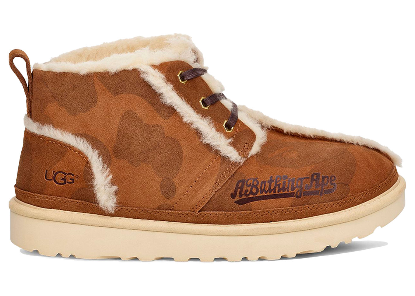 UGG Neumel Boot A Bathing Ape Chestnut - vstockx
