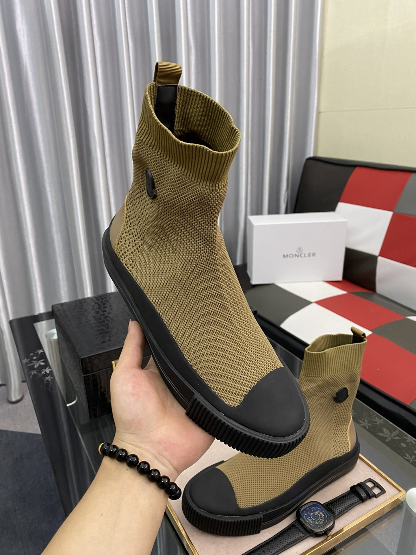 Moncler Socks Sneaker 2 - vstockx