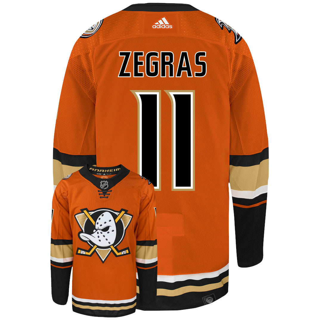 Trevor Zegras Anaheim Ducks Adidas Primegreen Authentic NHL Hockey Jersey - vstockx