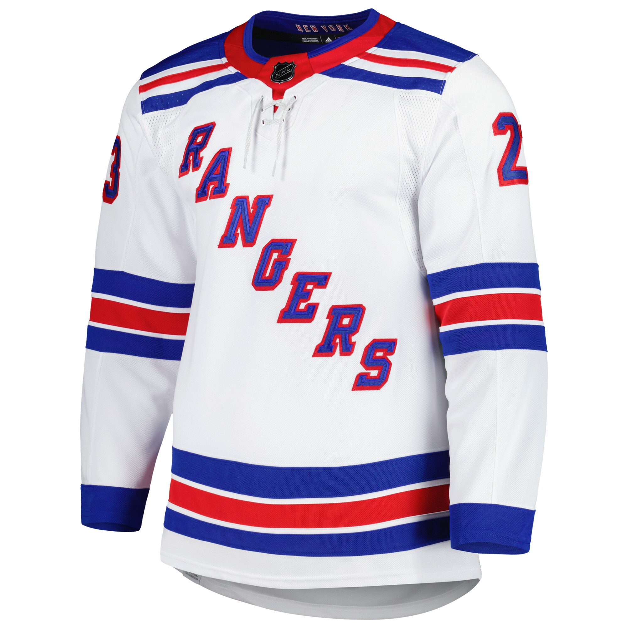Adam Fox New York Rangers adidas Home Primegreen Authentic Pro Player Jersey - White - vstockx