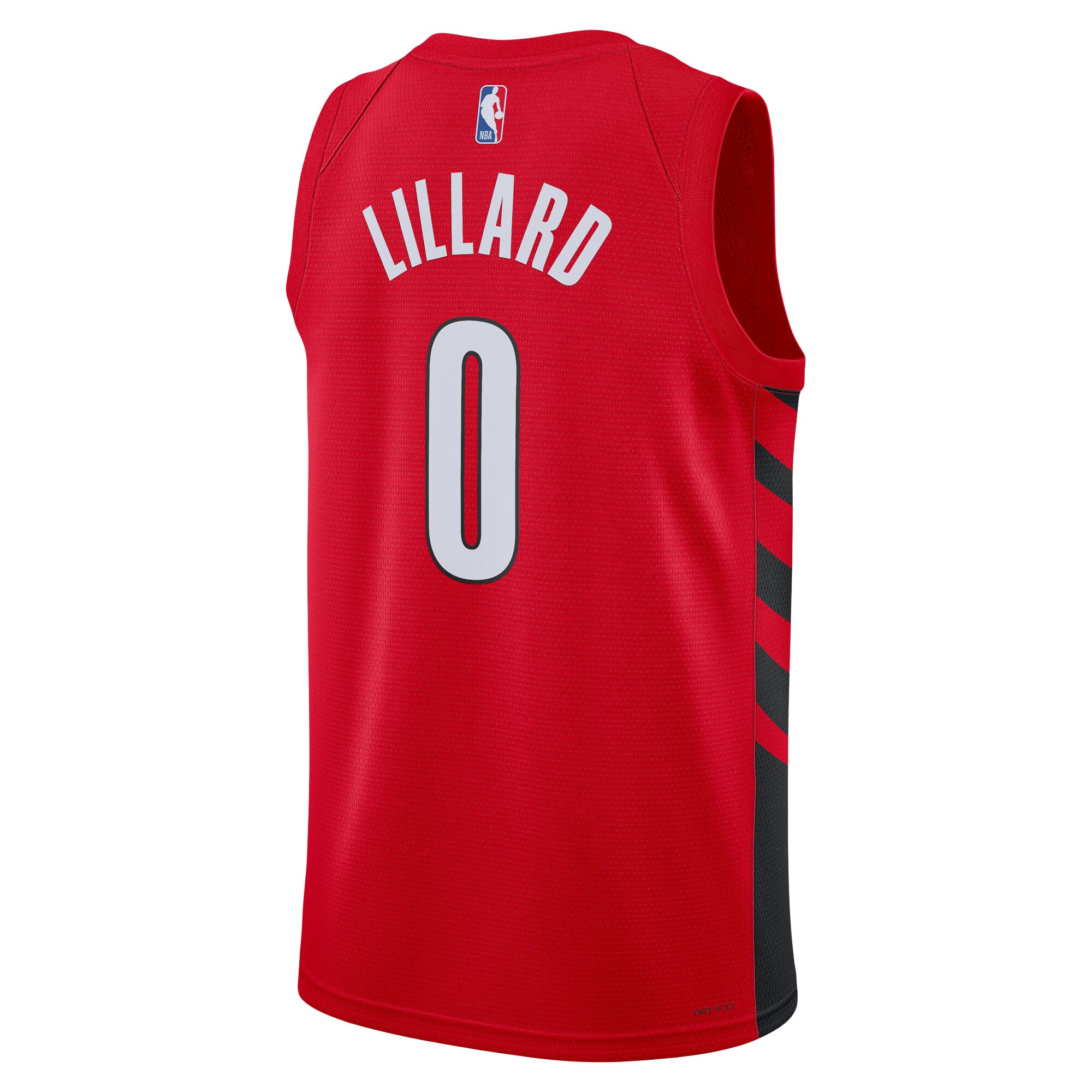 Damian Lillard Portland Trail Blazers Jordans Brand Unisex Swingman Jersey - Statement Edition - Red - vstockx
