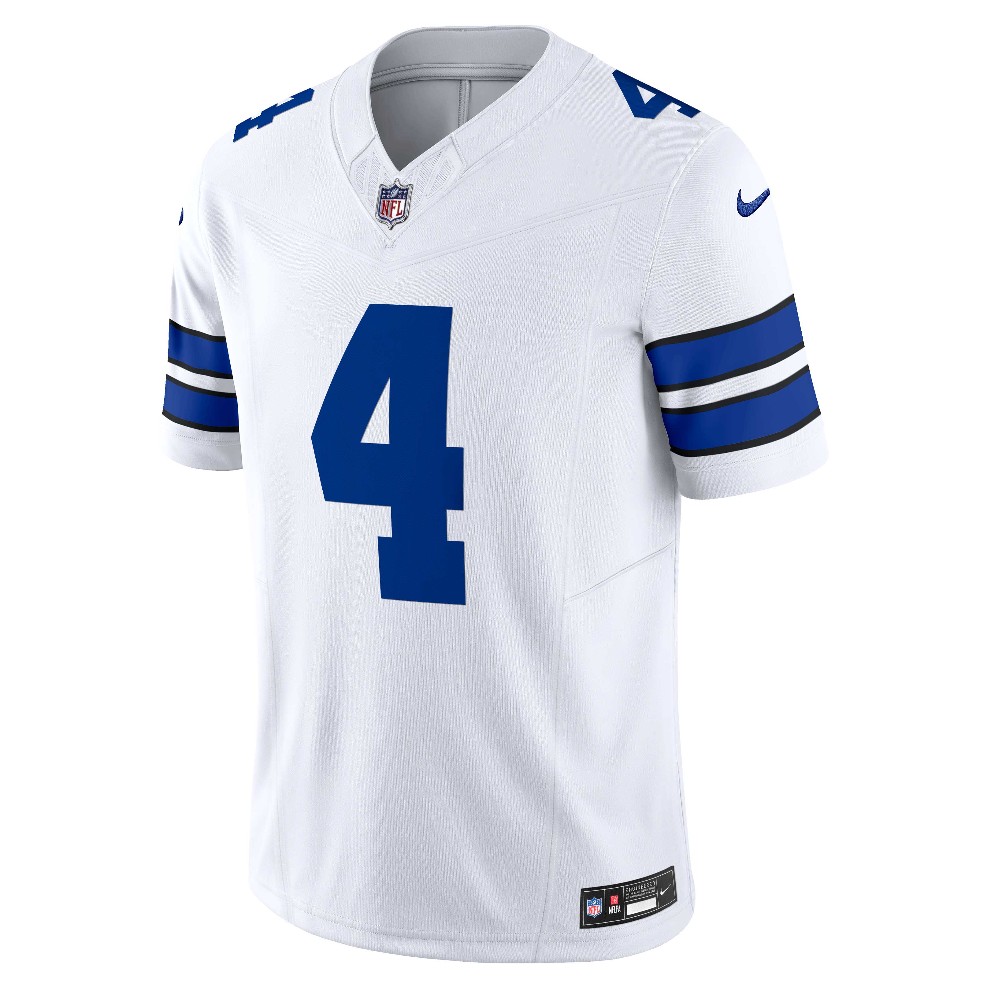 Men's Nike Dak Prescott White Dallas Cowboys Vapor F.U.S.E. Limited Jersey - vstockx