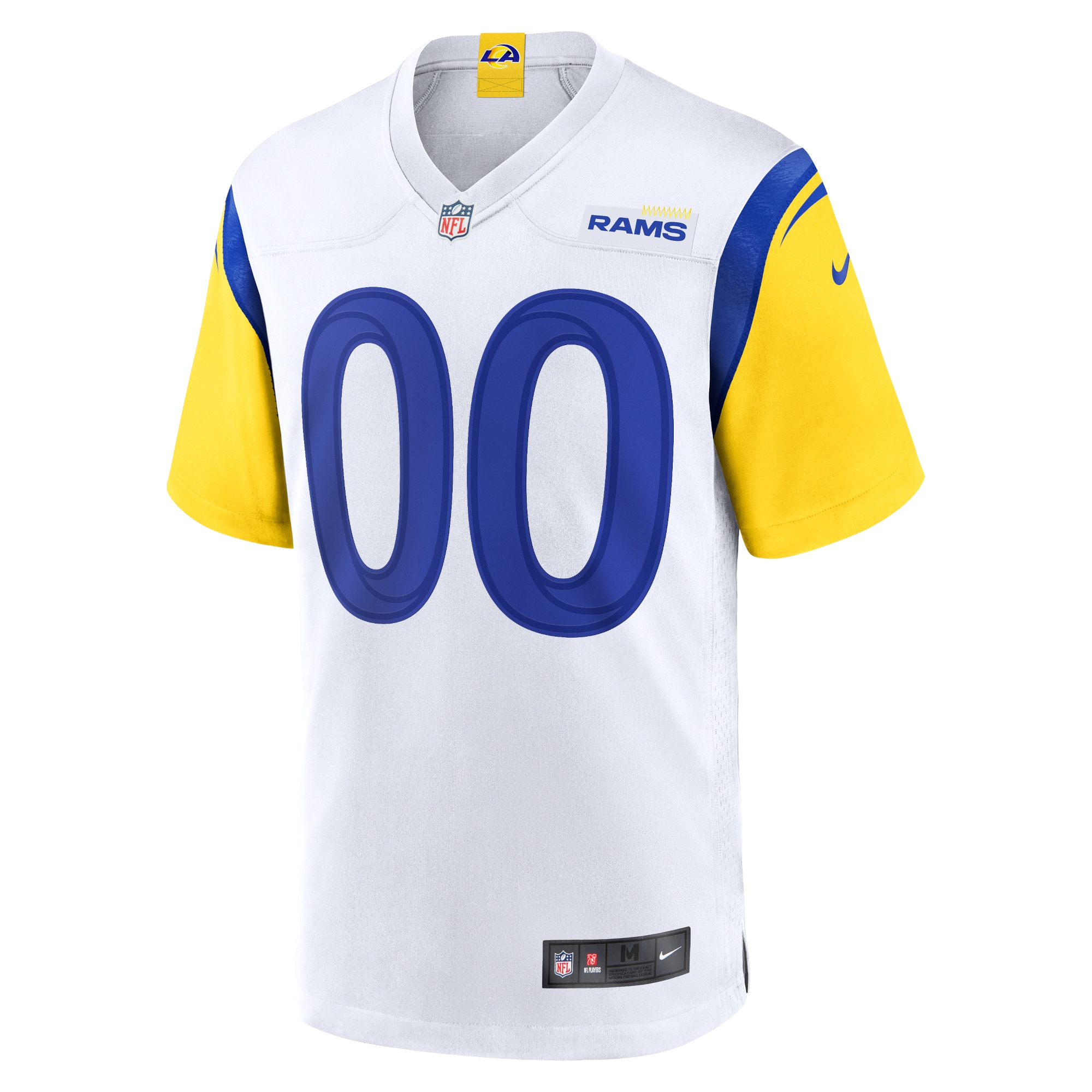 Los Angeles Rams Nike Alternate Custom Jersey - White - vstockx