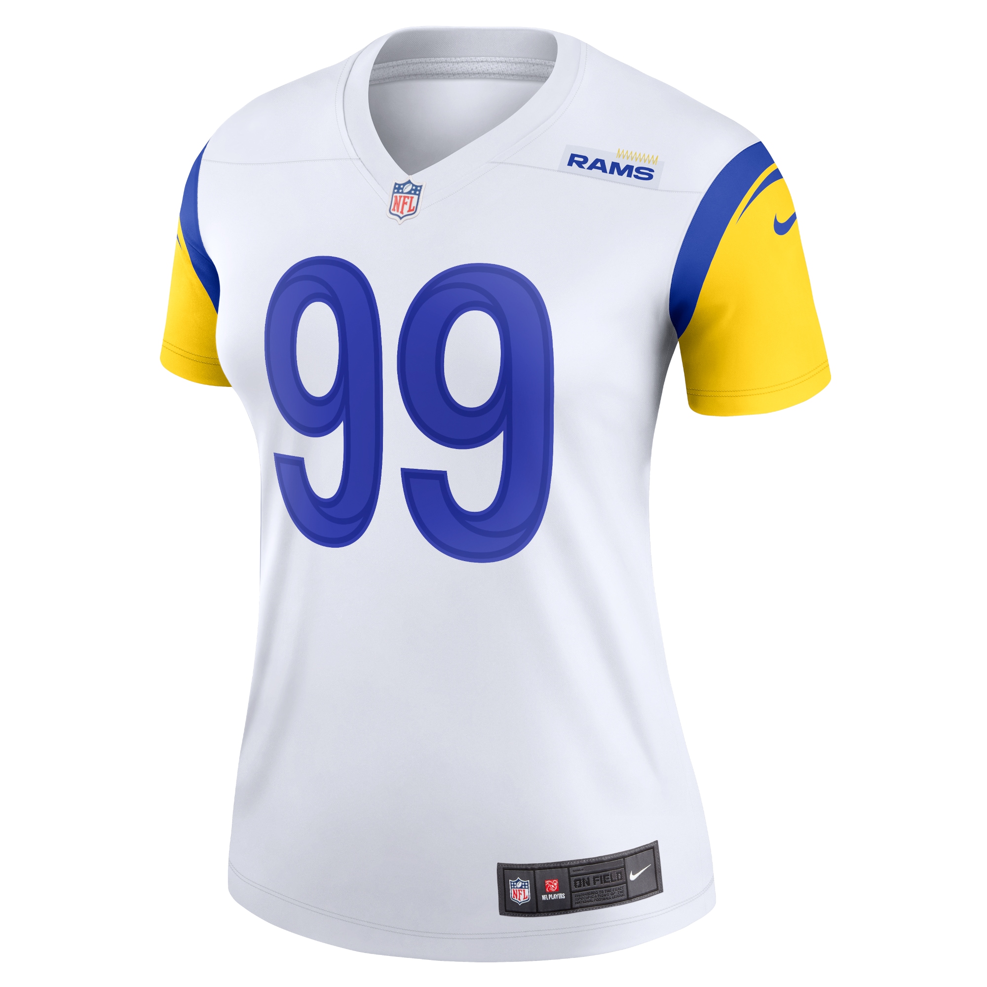 Aaron Donald Los Angeles Rams Nike Women's Legend Jersey - White - vstockx