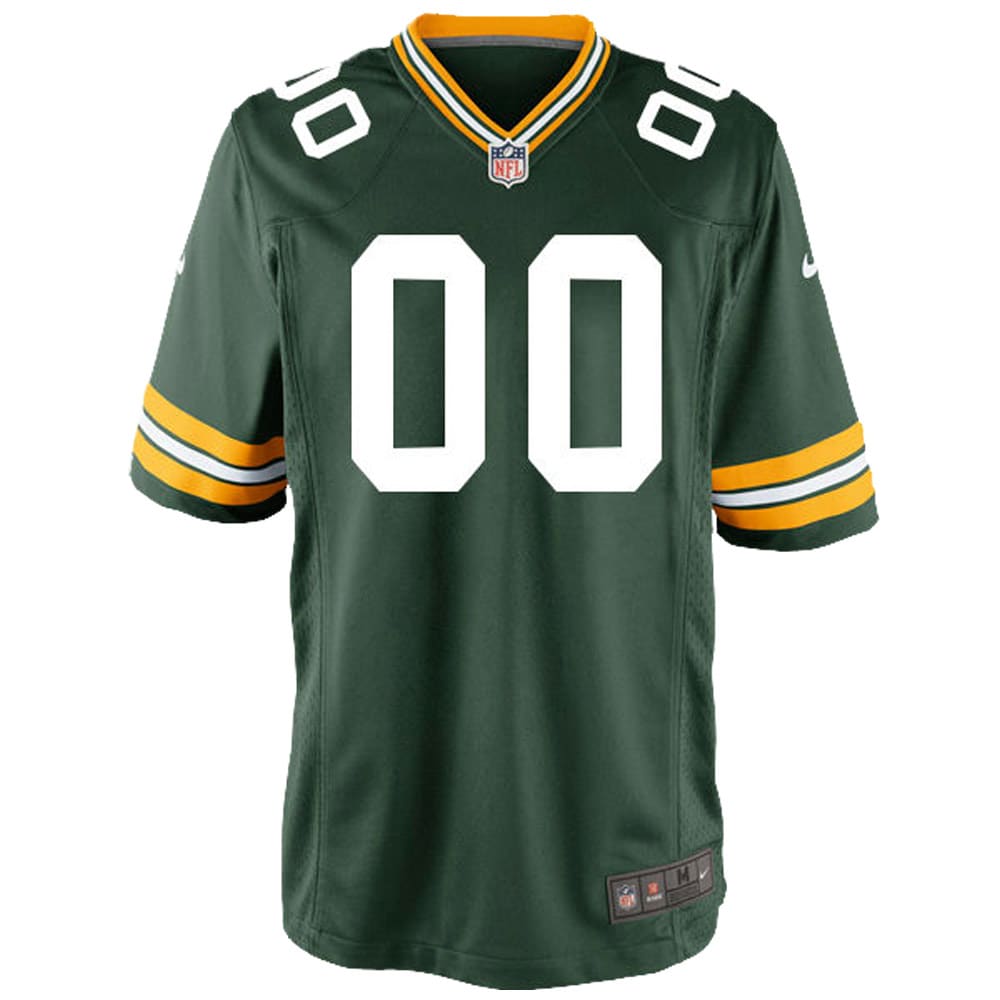 Green Bay Packers Nike Youth Custom Game Jersey - Green - vstockx