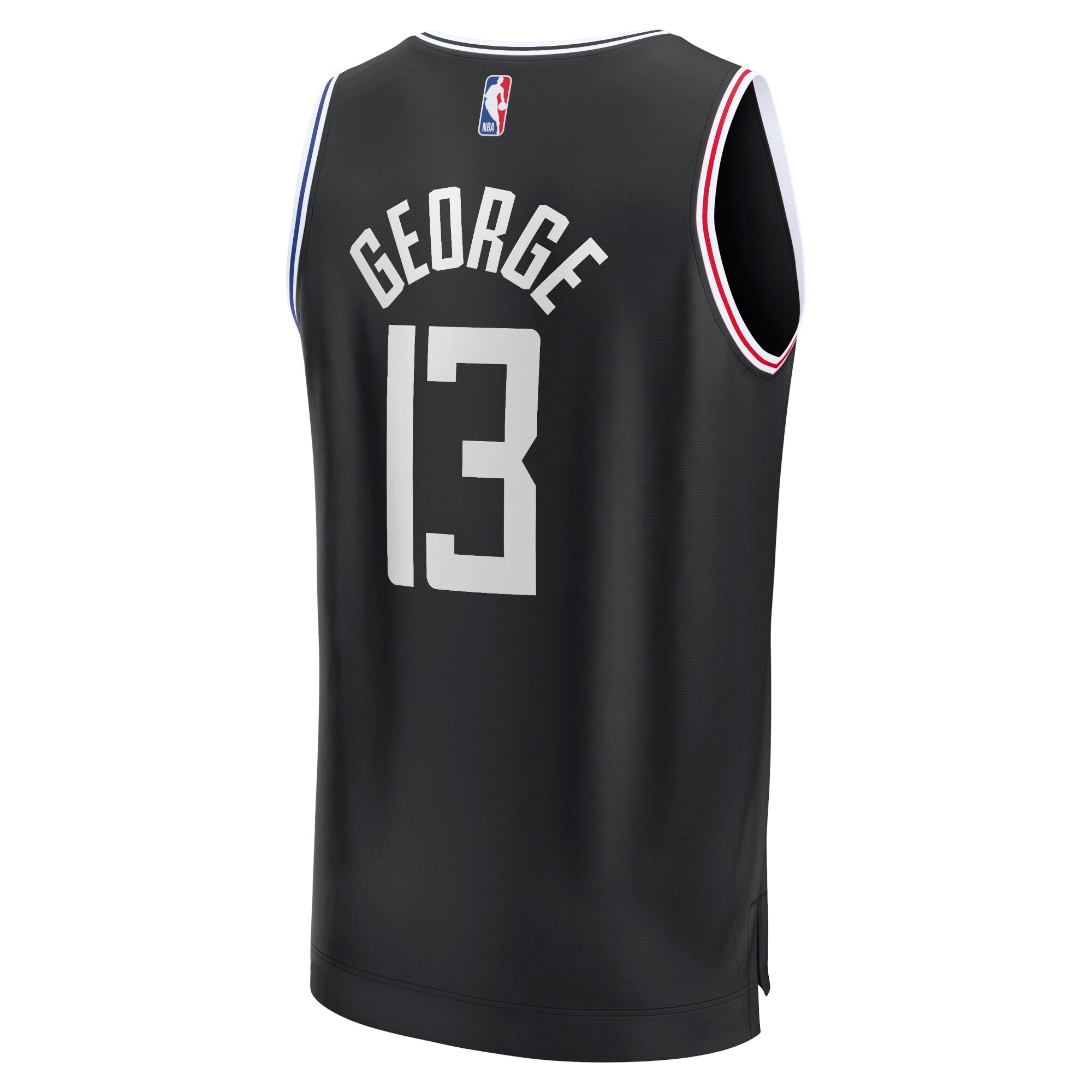 Paul George LA Clippers Fanatics Branded Youth 2022/23 Fastbreak Jersey - City Edition - Black - vstockx