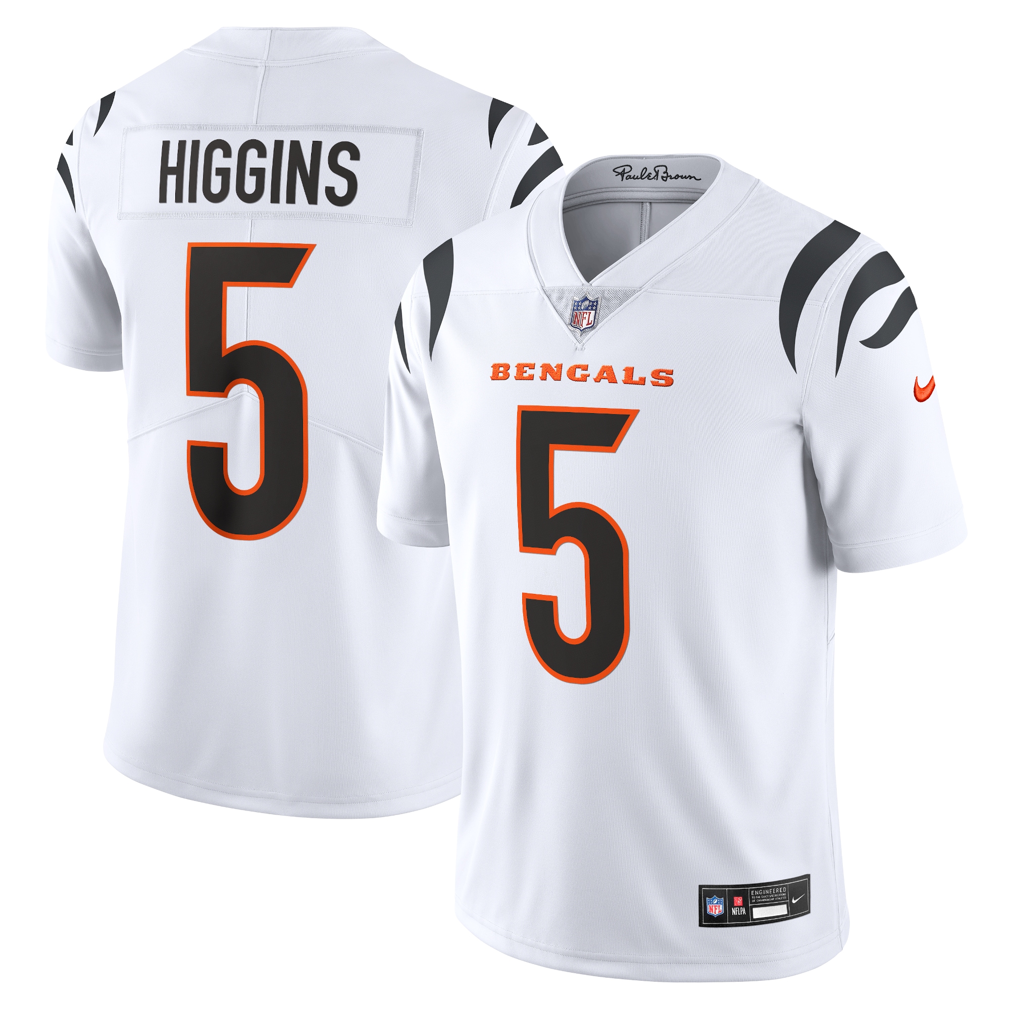 Tee Higgins Cincinnati Bengals Nike Vapor Untouchable Limited Jersey - White - vstockx