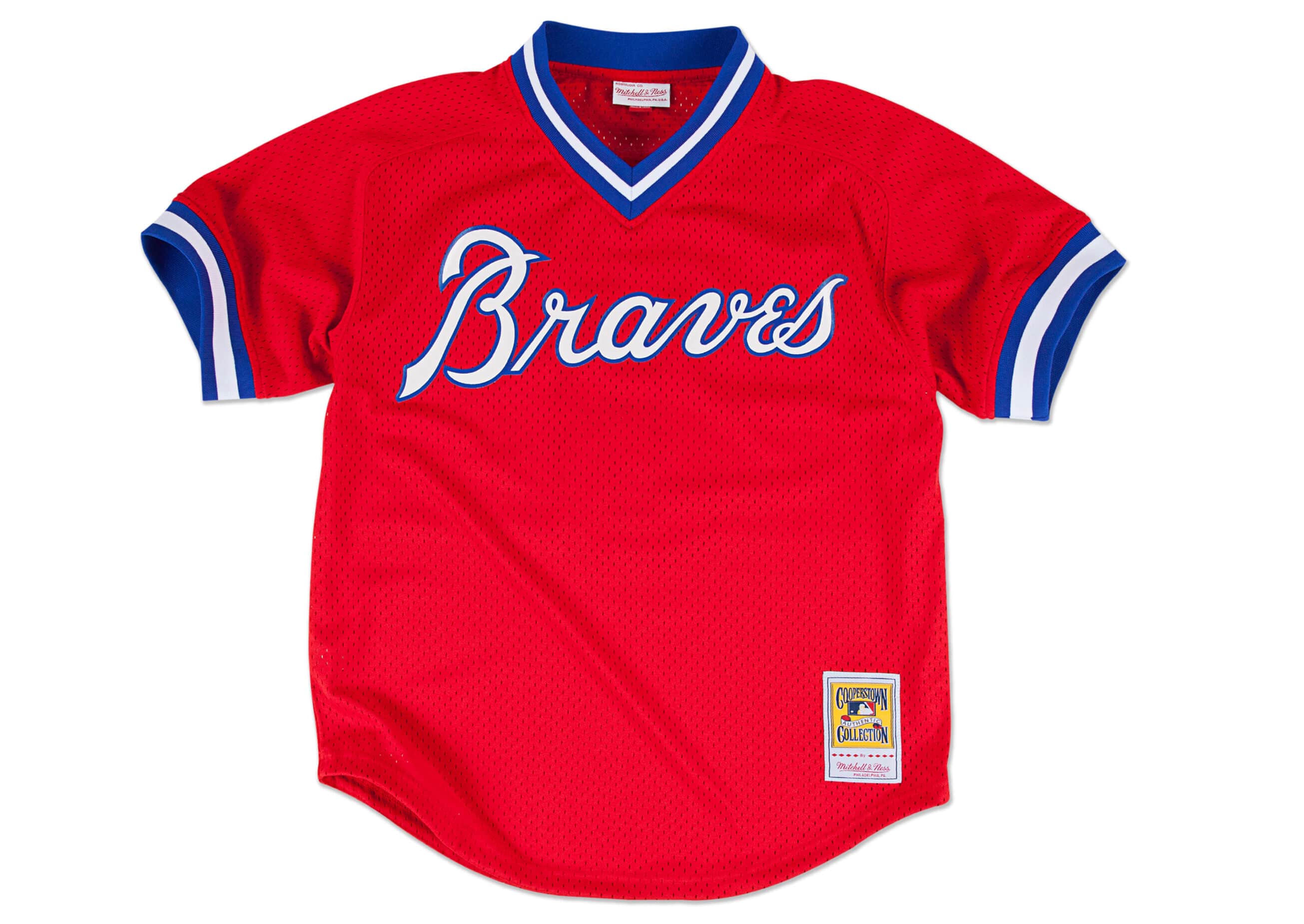 Dale Murphy 1980 Authentic Mesh BP Jersey Atlanta Braves - vstockx