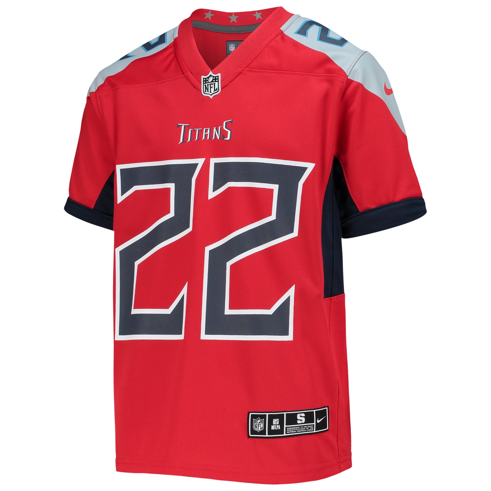 Derrick Henry Tennessee Titans Nike Youth Inverted Team Game Jersey - Red - vstockx