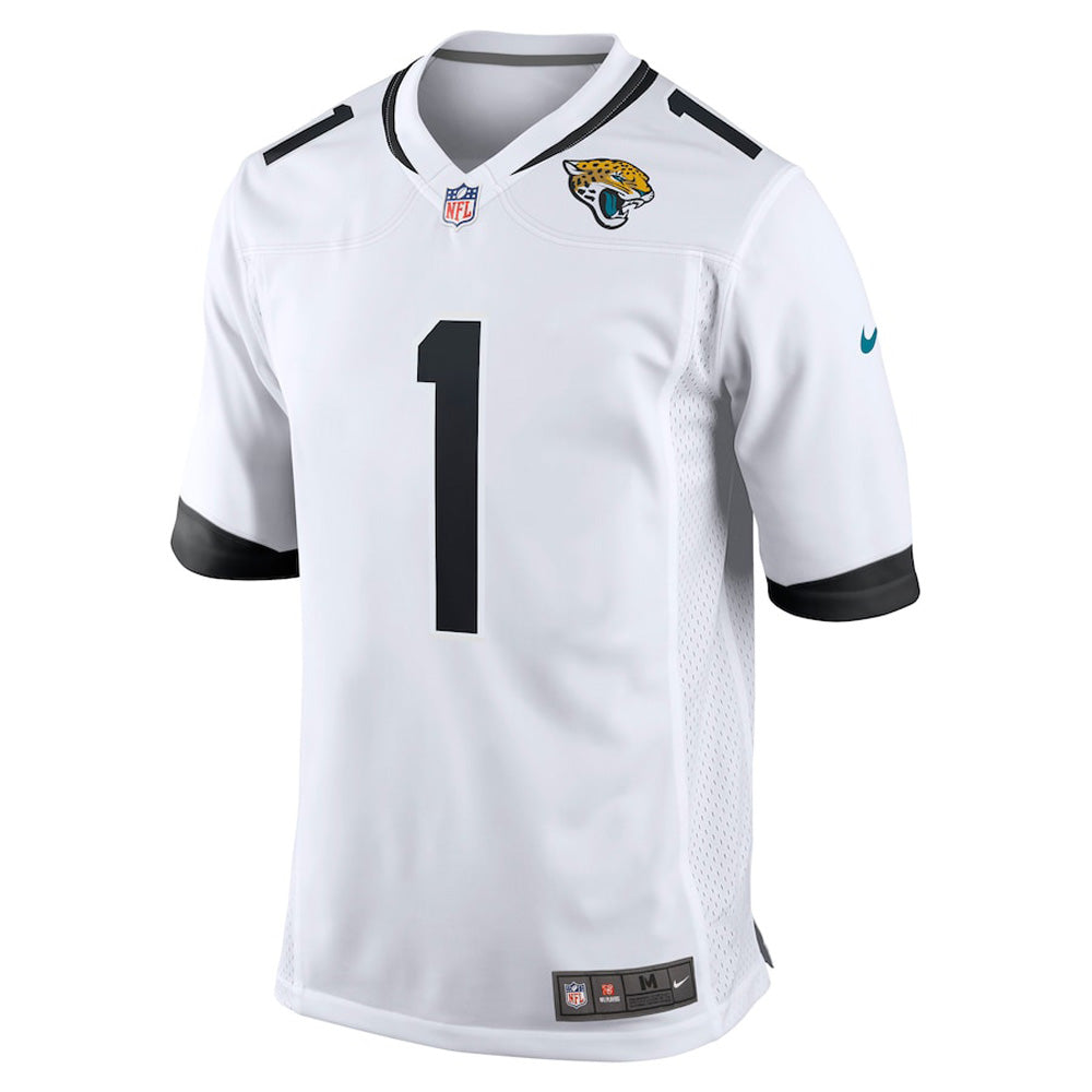 Youth Jacksonville Jaguars Travis Etienne Jr. Game Jersey - White - vstockx