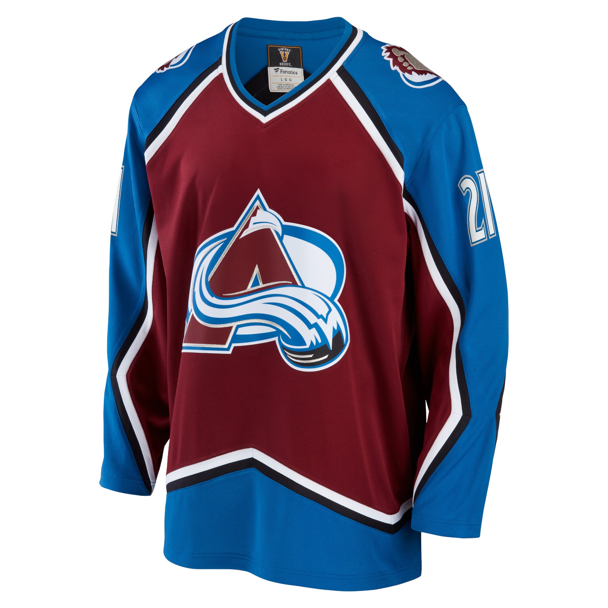 Peter Forsberg Colorado Avalanche Fanatics Branded Breakaway Retired Player Jersey - Burgundy - vstockx