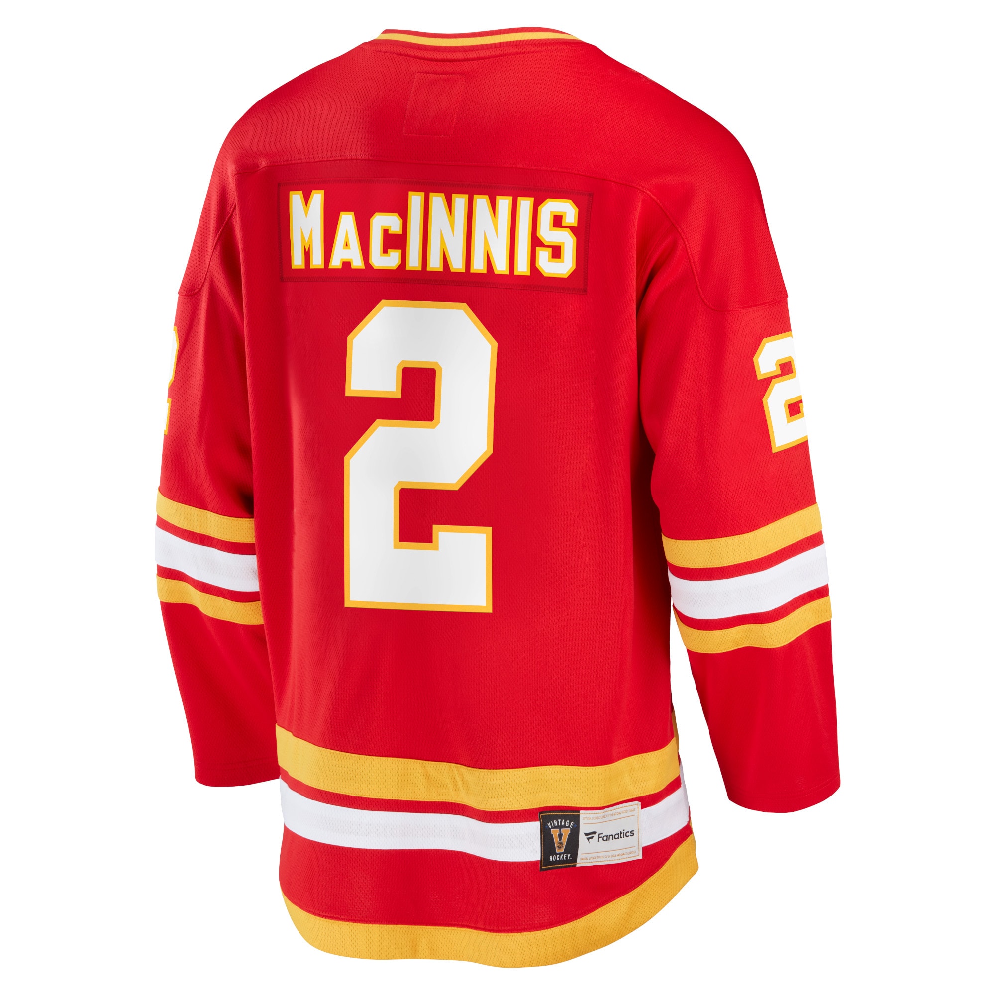 Al Macinnis Calgary Flames Fanatics Branded Breakaway Retired Player Jersey - Red - vstockx