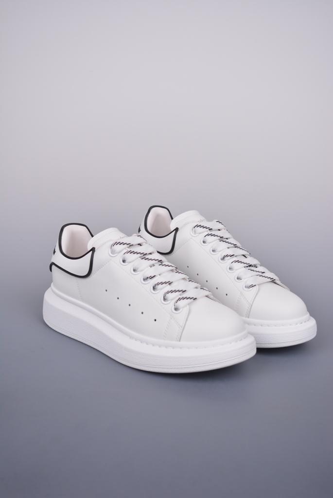 Alexander McQueen Oversized White Black Trim - vstockx