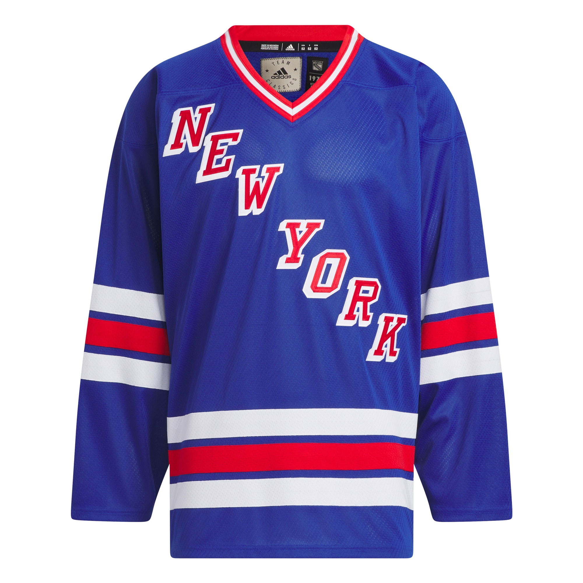 New York Rangers adidas Team Classic Jersey - Blue - vstockx