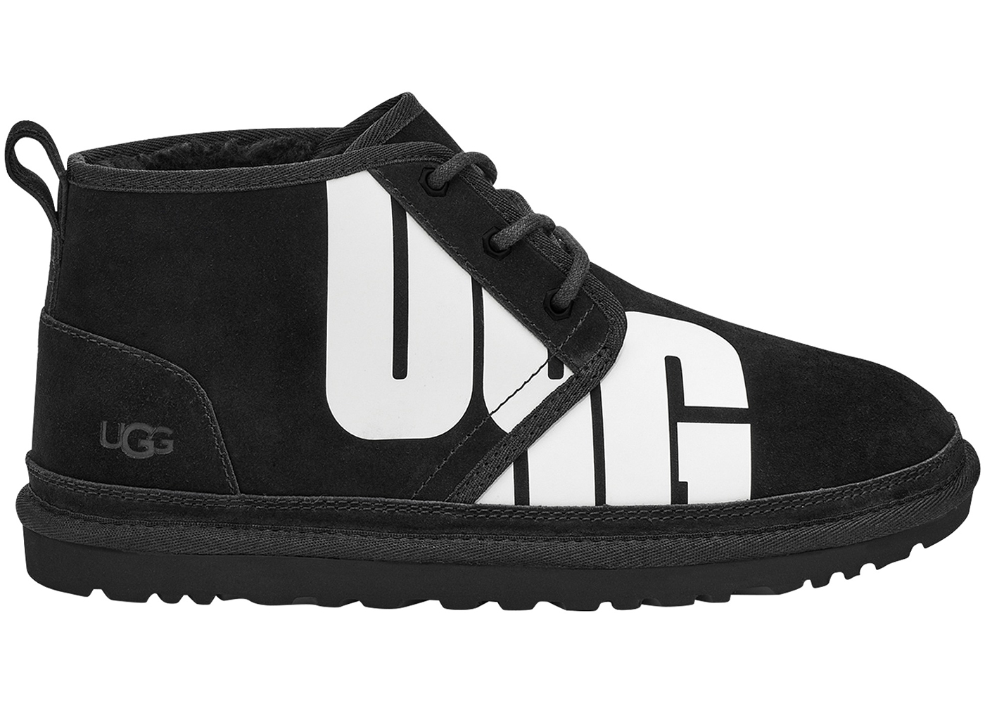 UGG Neumel Boot Chopd Black White - vstockx