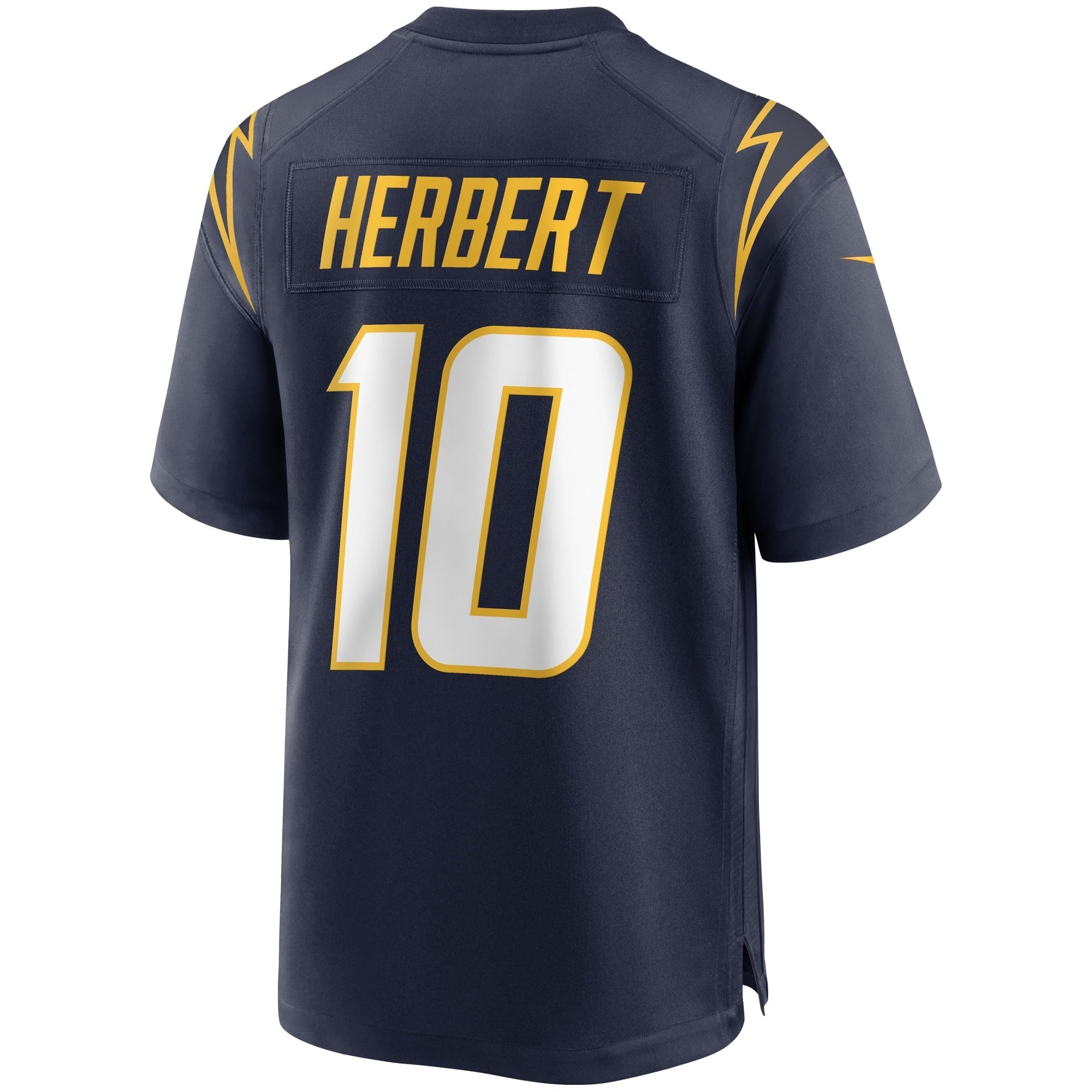 Men's Nike Justin Herbert Navy Los Angeles Chargers Alternate Game Jersey - vstockx
